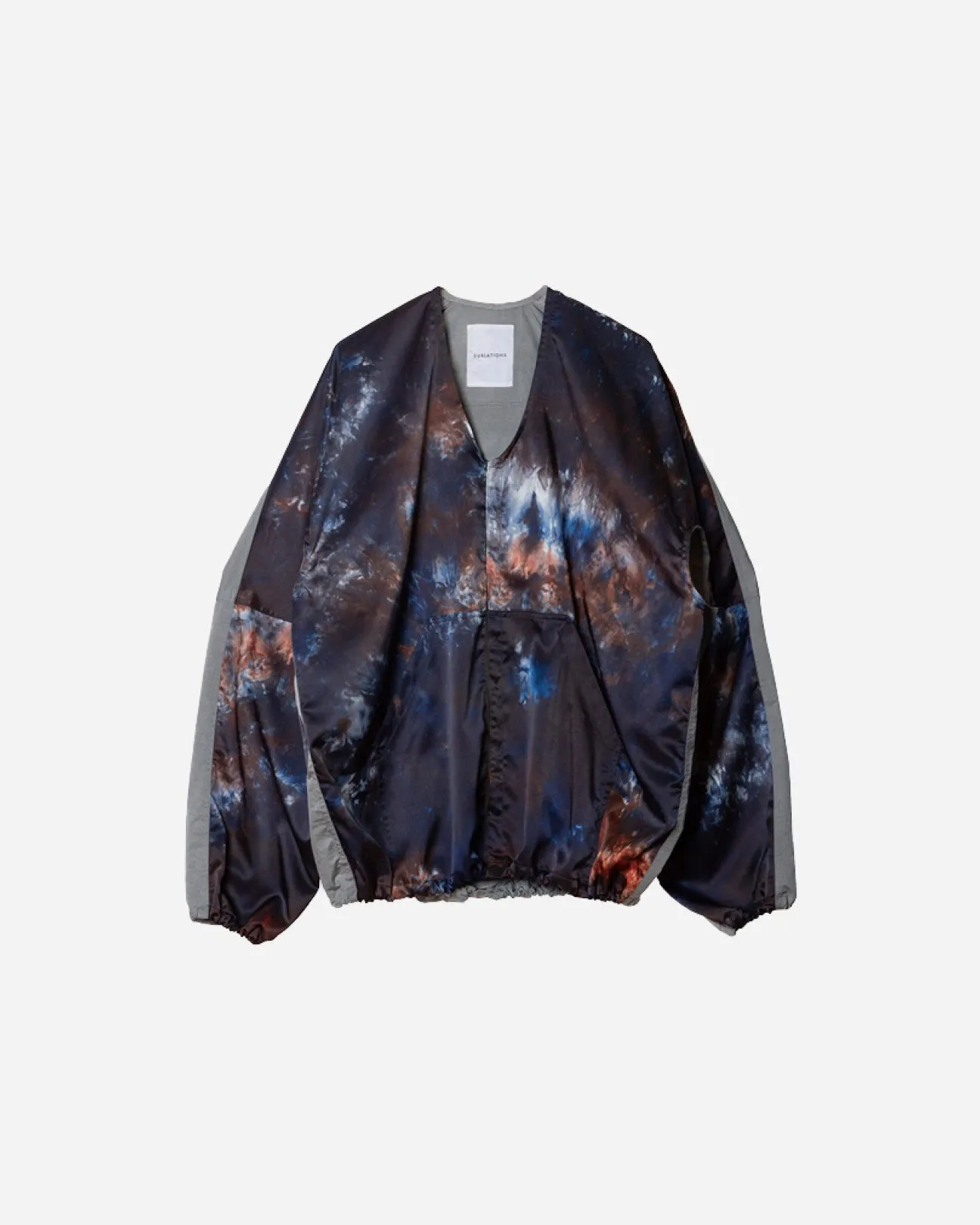 GRAPHIC PRINT AtG OVER JACKET .09【DEEP BLUE】