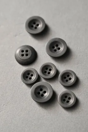 Grey - Corozo Button - Merchant & Mills - 18mm & 22mm