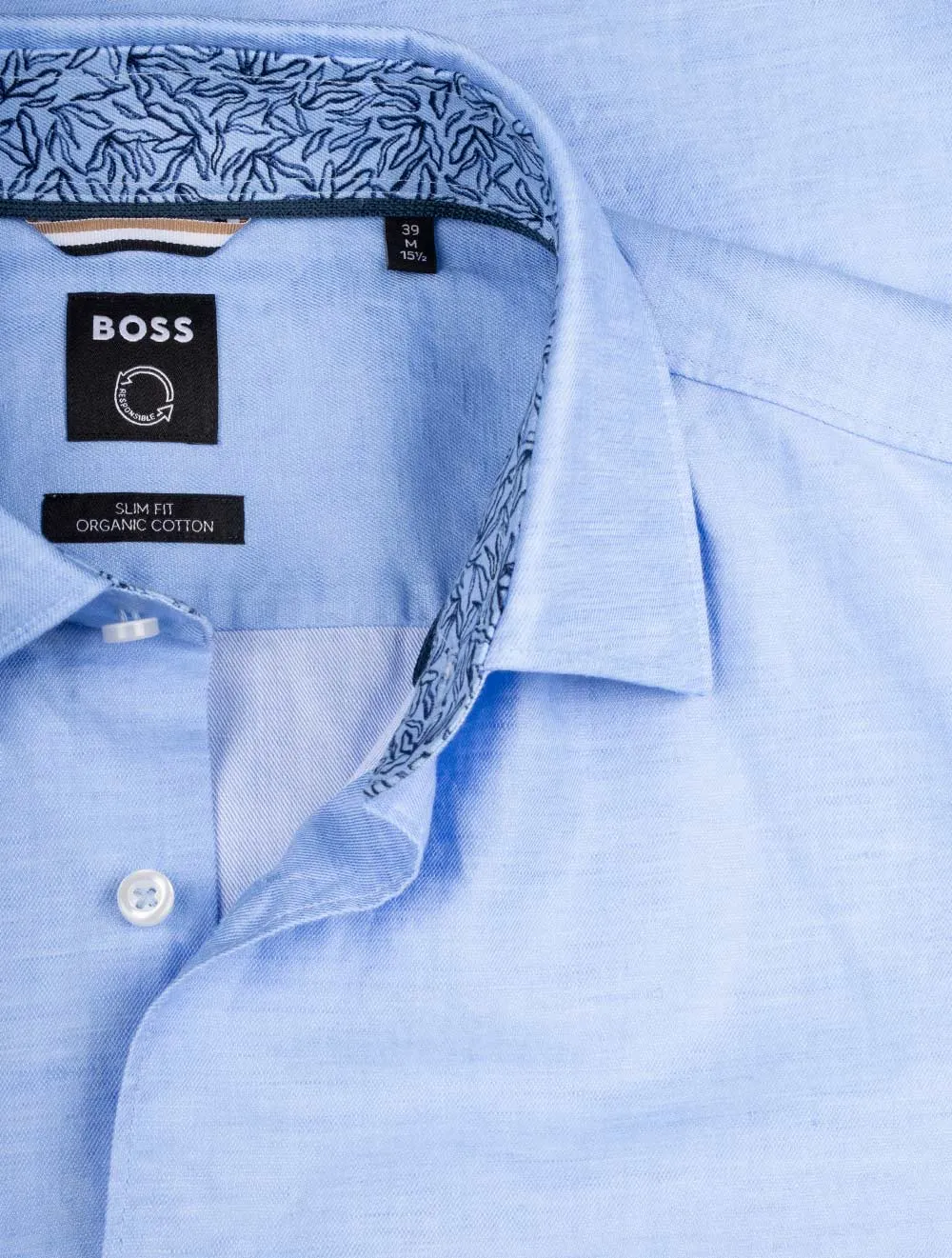 Hank Soft Business Shirt Aqua