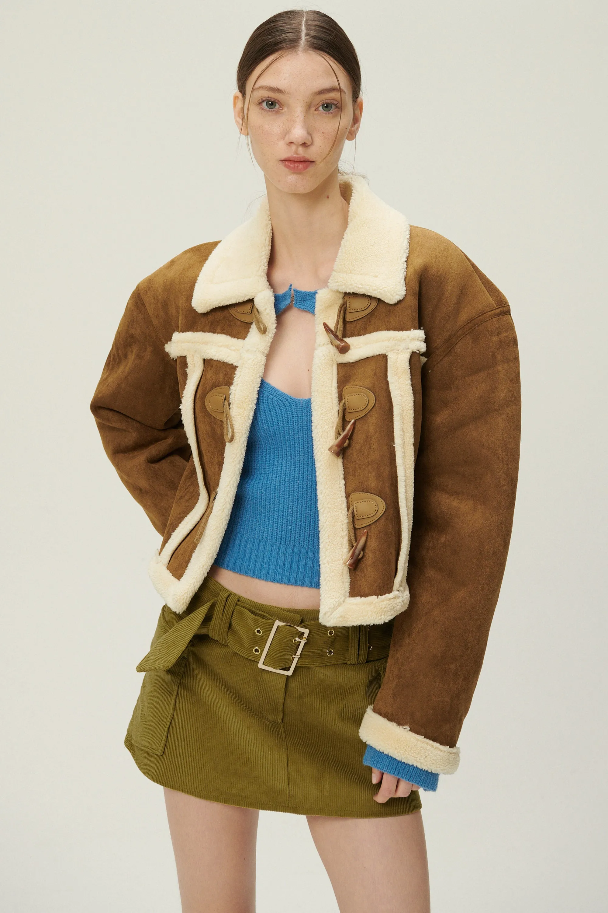 Helen Duffle Shearling Jacket