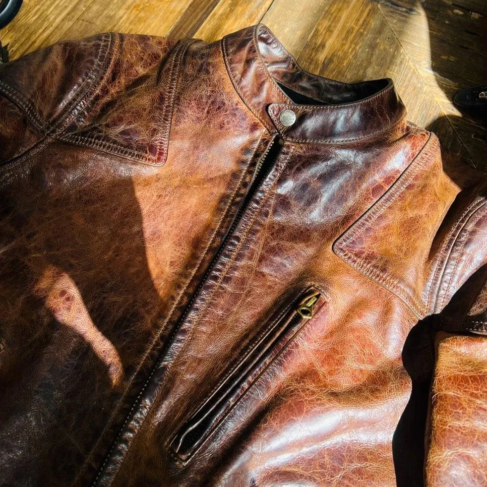 HORSEHIDE LEATHER JACKET KROST