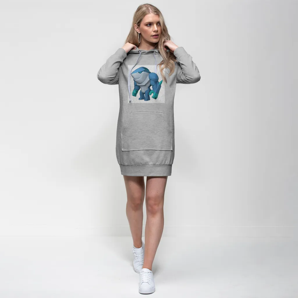 Ice Shark Premium Adult Hoodie Dress