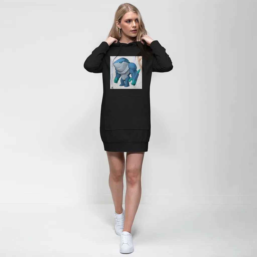 Ice Shark Premium Adult Hoodie Dress