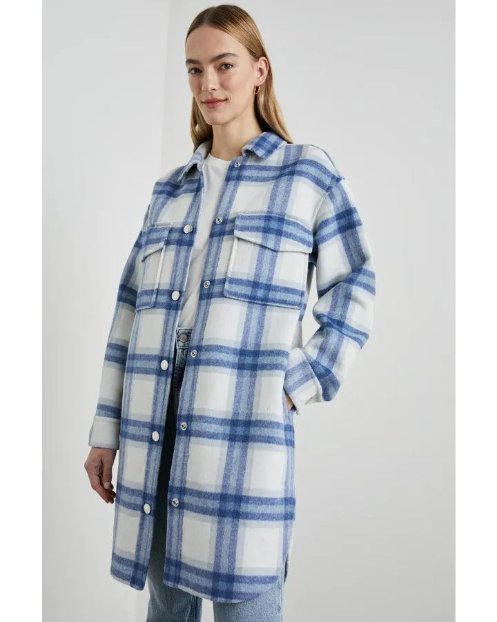 Jaro Ivory Bay Plaid Shirt Jacket