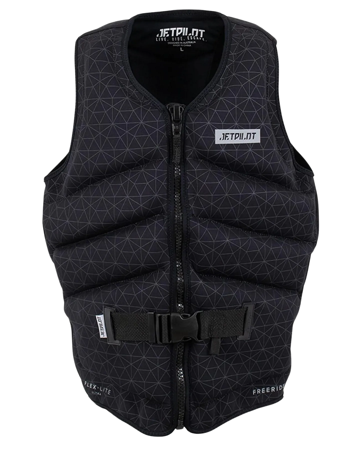 Jetpilot Freeride F/E Mens Neo Vest - Black - 2023