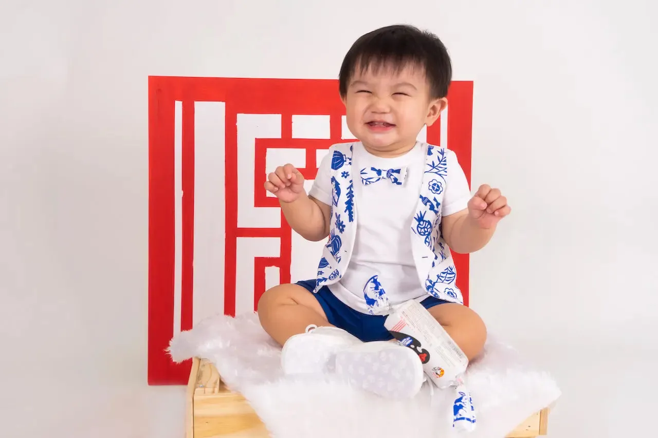 Jian Zhi Little Gentleman Set With Bow