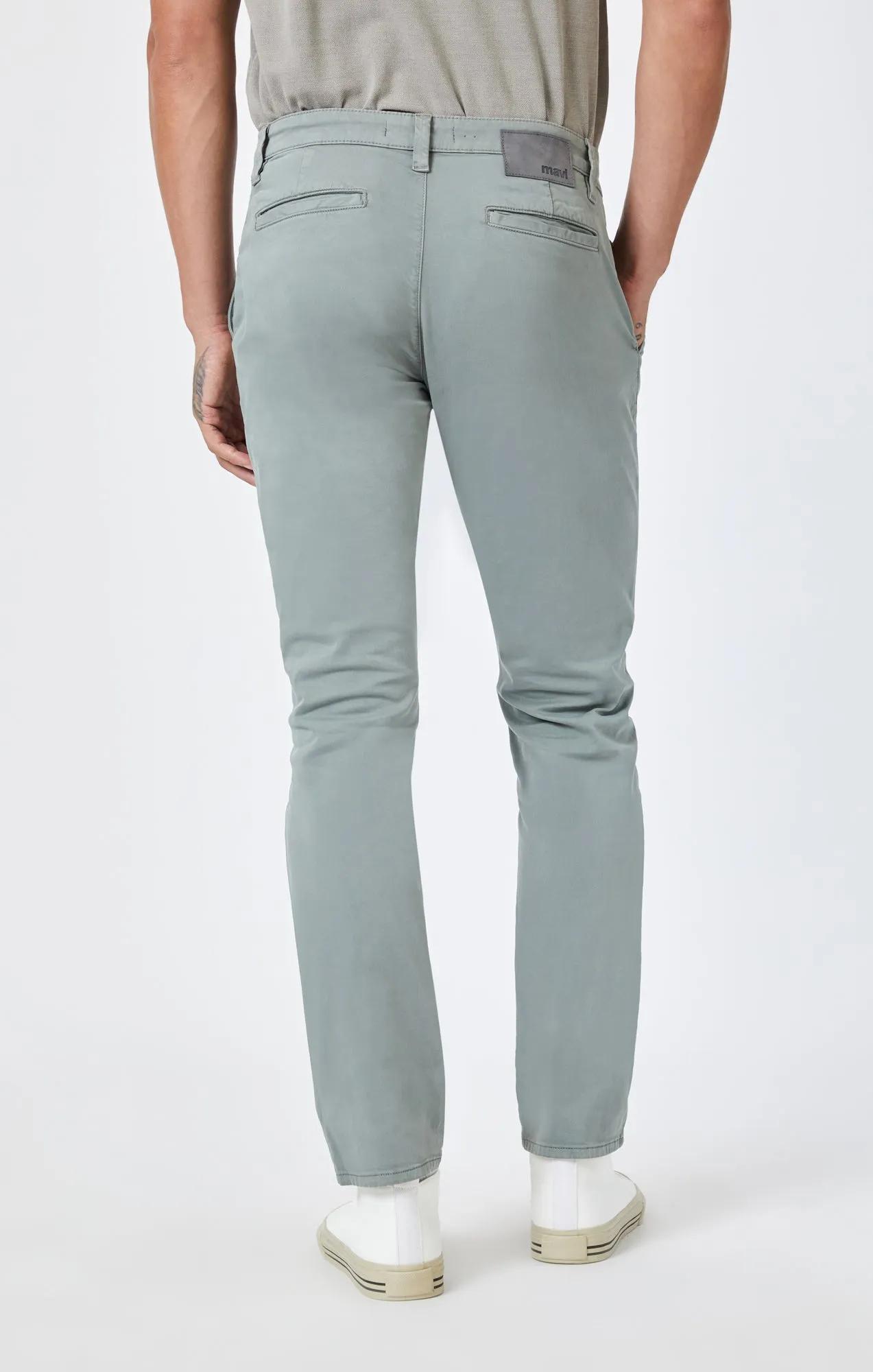 JOHNNY SLIM LEG CHINO IN SEDONA SAGE TWILL