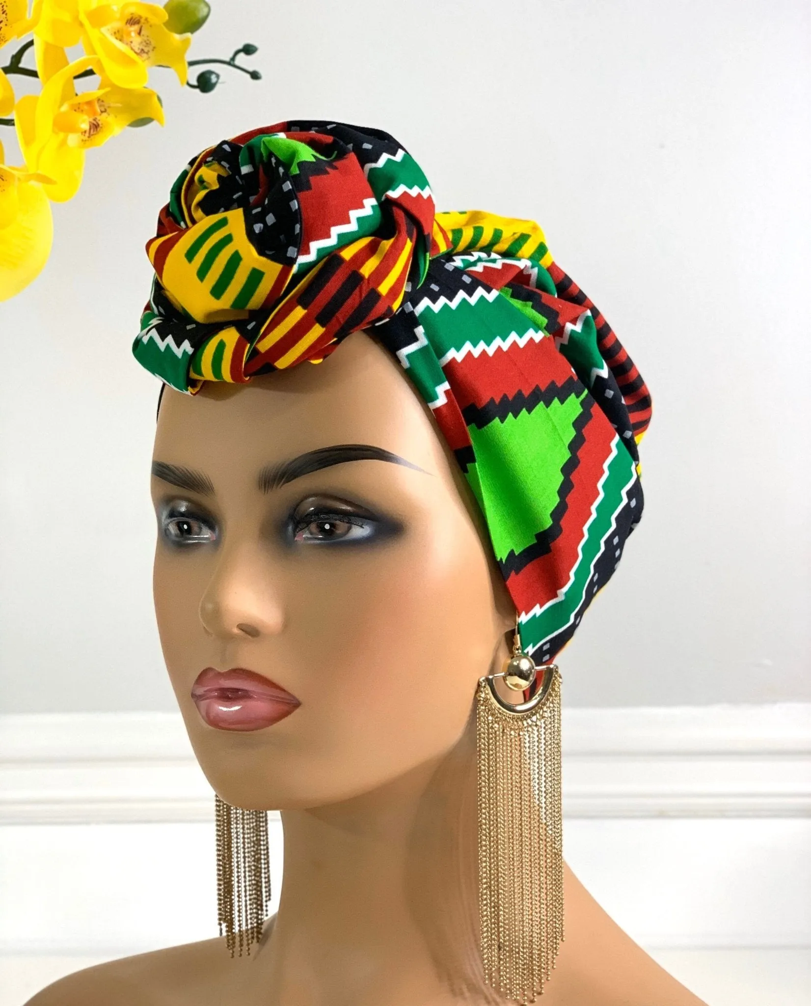 Kente 2-Piece Headwrap