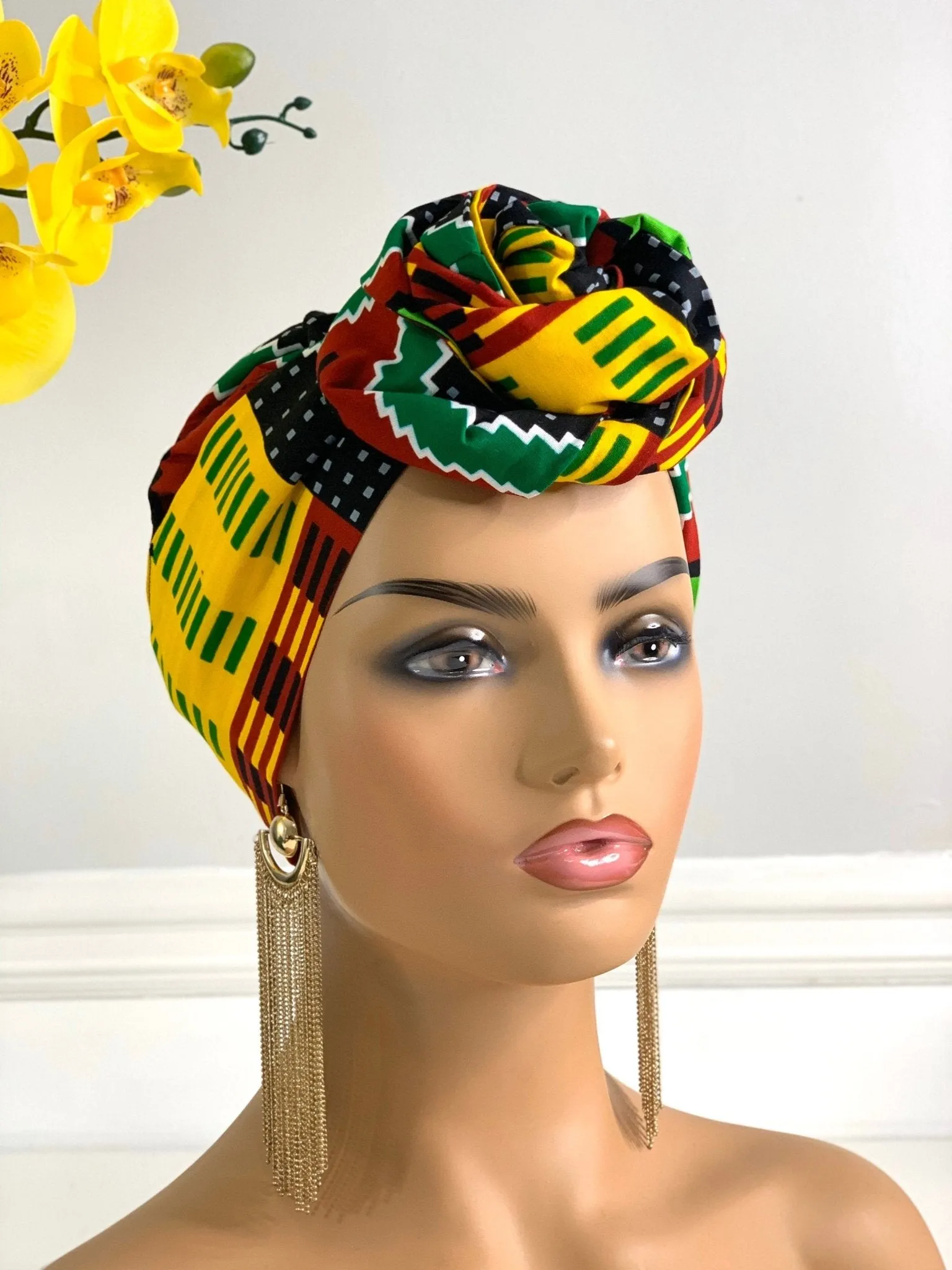 Kente 2-Piece Headwrap