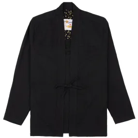 Kimono Shirt - Double Weave Gauze - Black