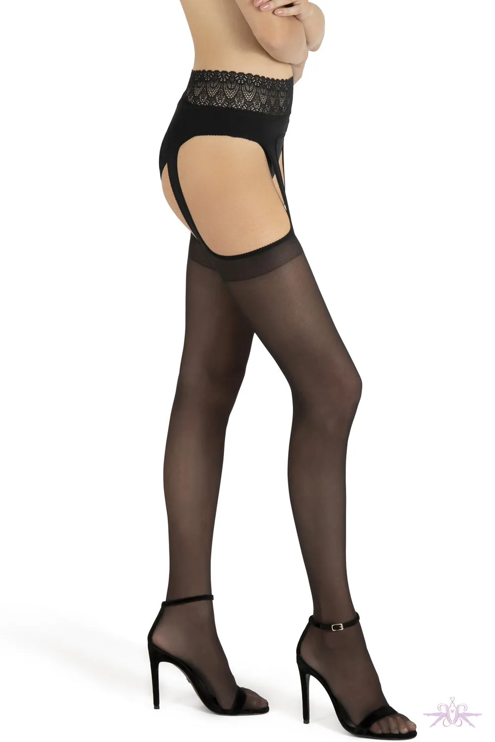 Le Bourget Satine 20 Denier Suspender Tights