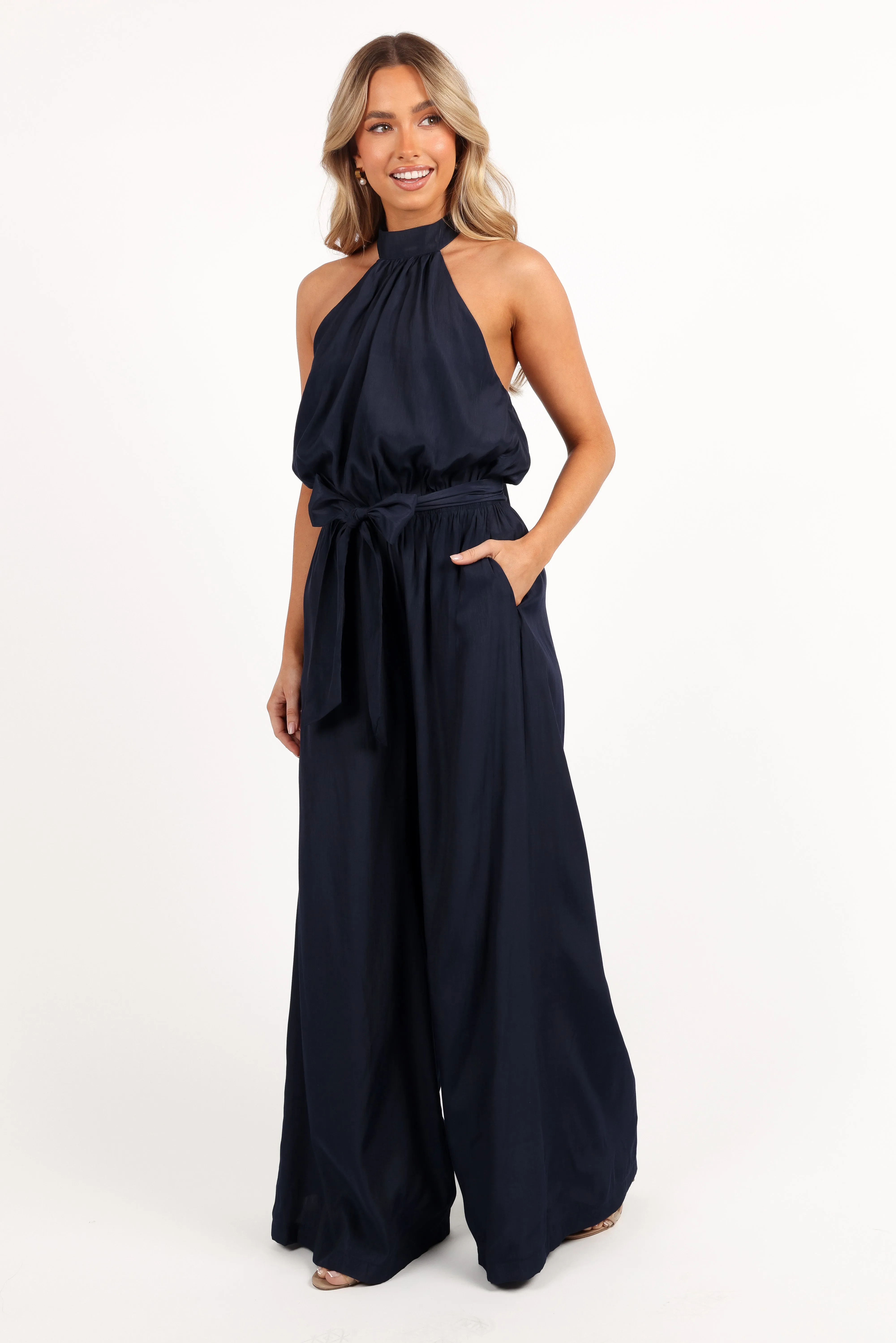 Lelia Jumpsuit - Navy