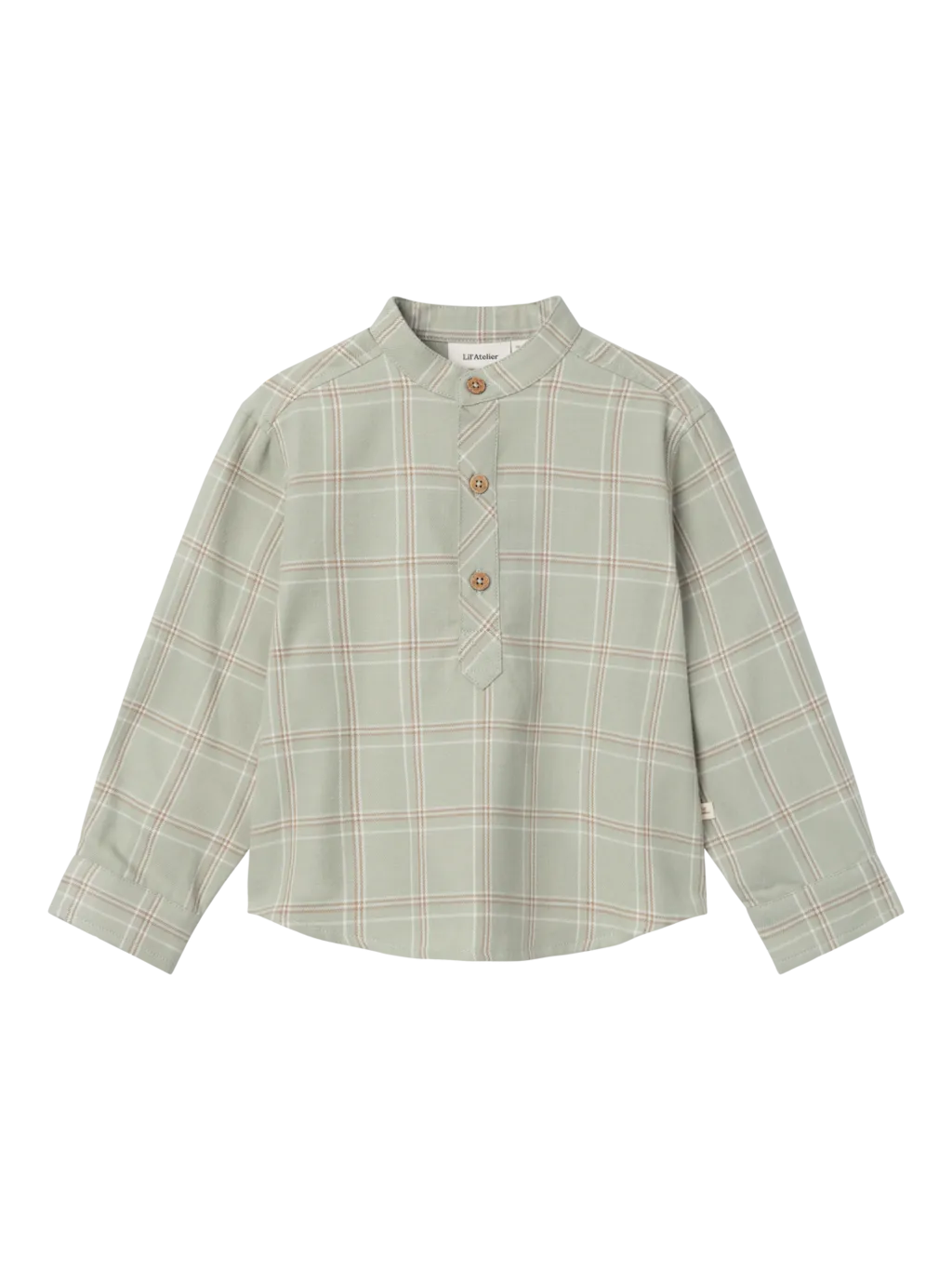 Lil' Atelier Mini ODO LS NREG SHIRT - Seagrass