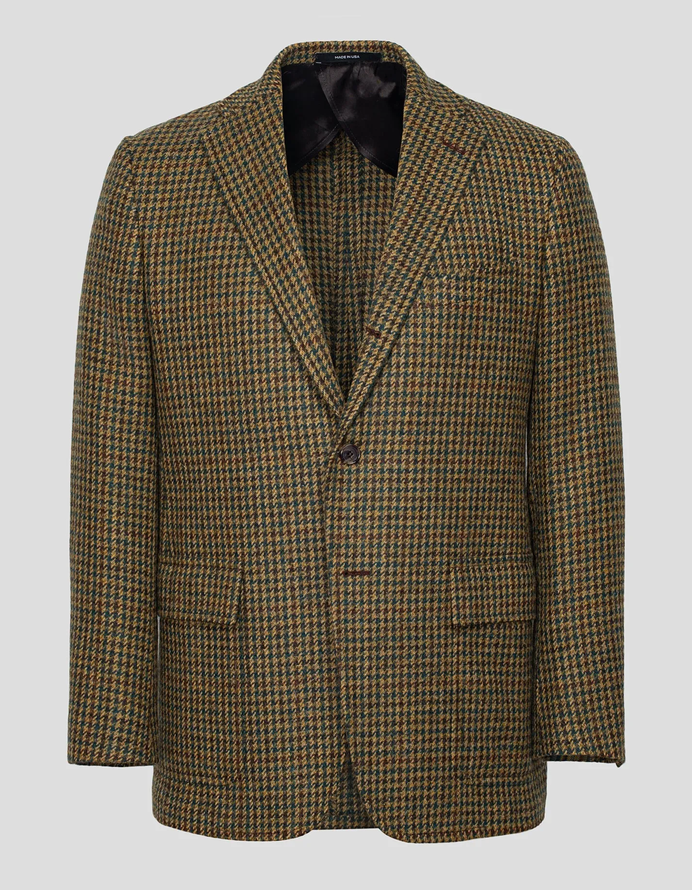 MAGEE BROWN OLIVE CHECK SPORT COAT