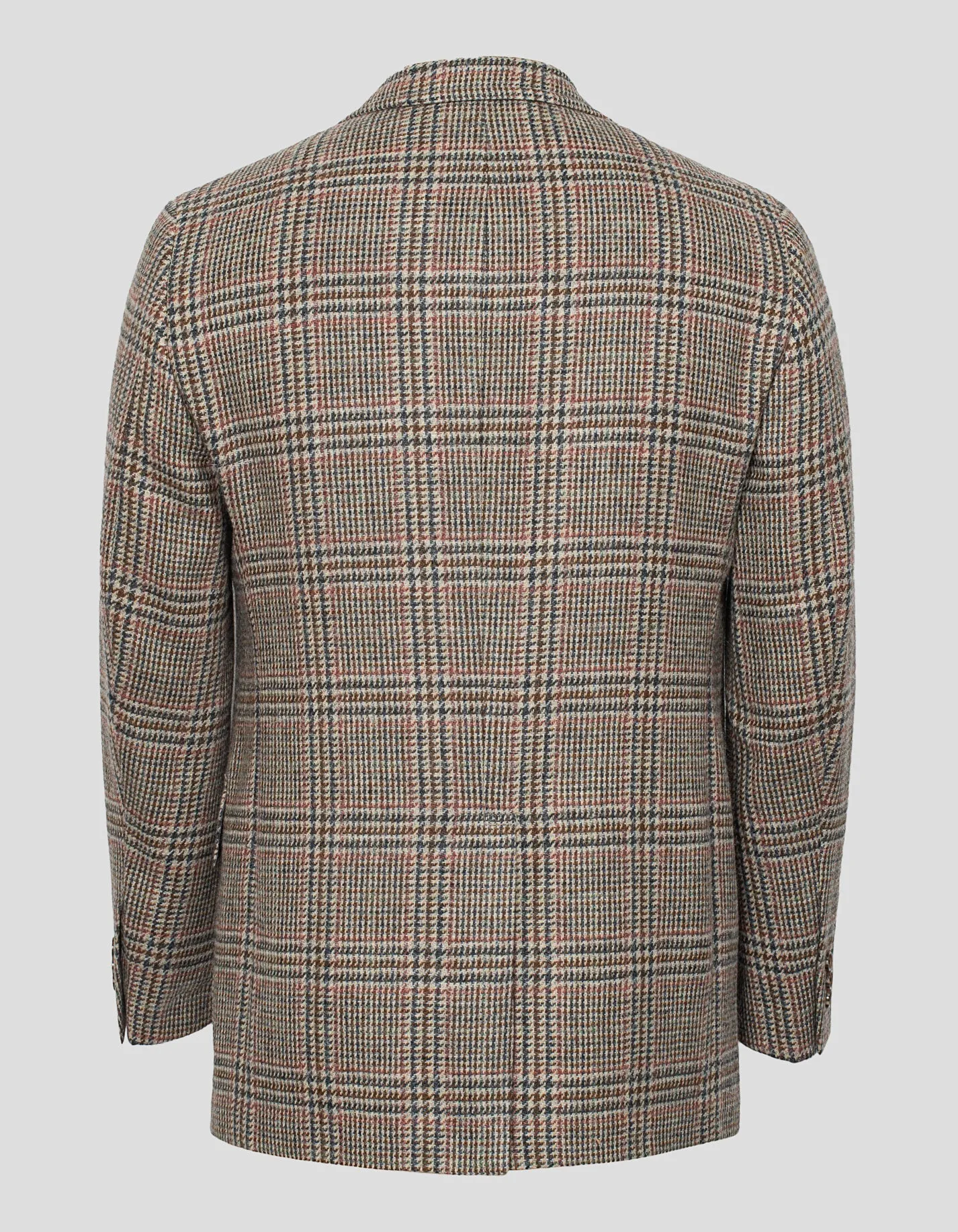 MAGEE LIGHT BROWN MULTI PLAID SPORT COAT - MTO