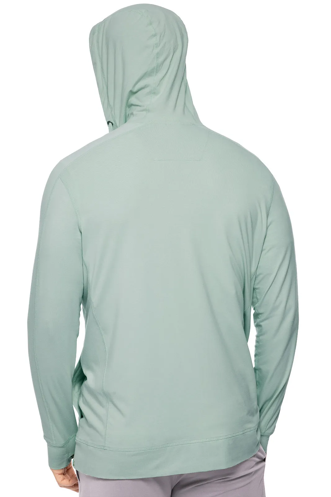 Men's LumaLeo Zip-Up Hoodie  |  Misty Aqua