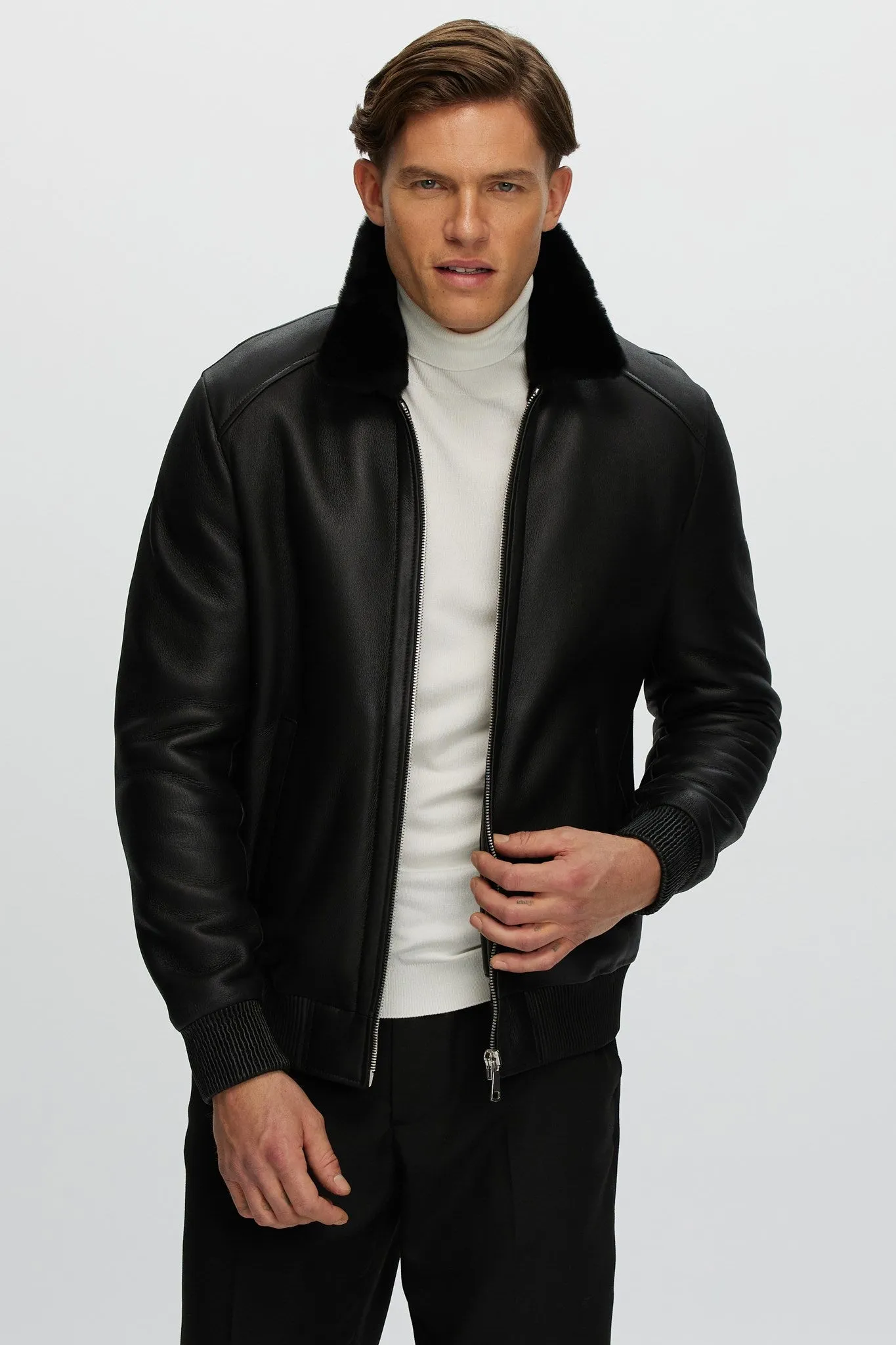 Men's Merino Shearling Lamb Jacket