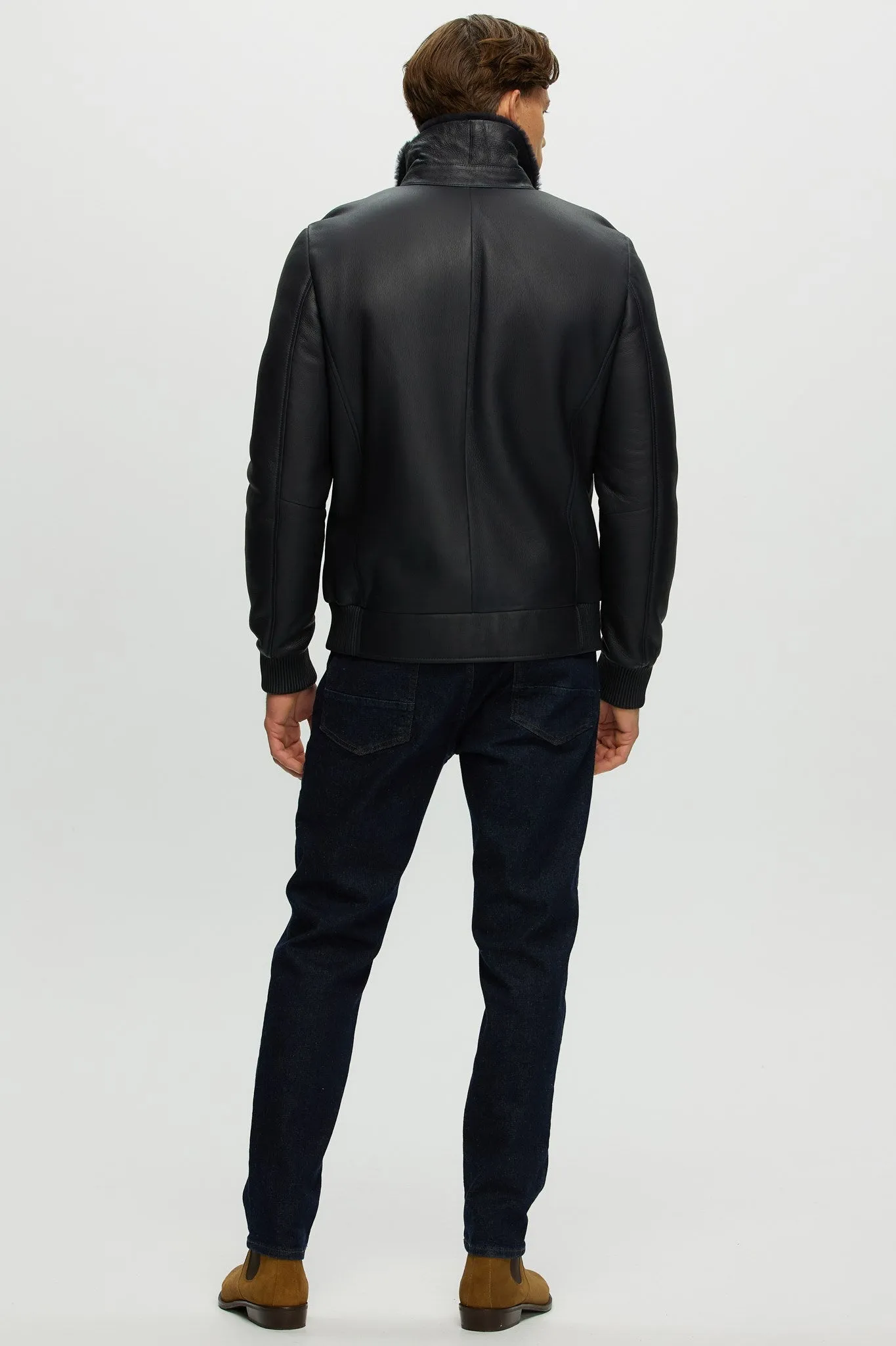 Men's Merino Shearling Lamb Jacket