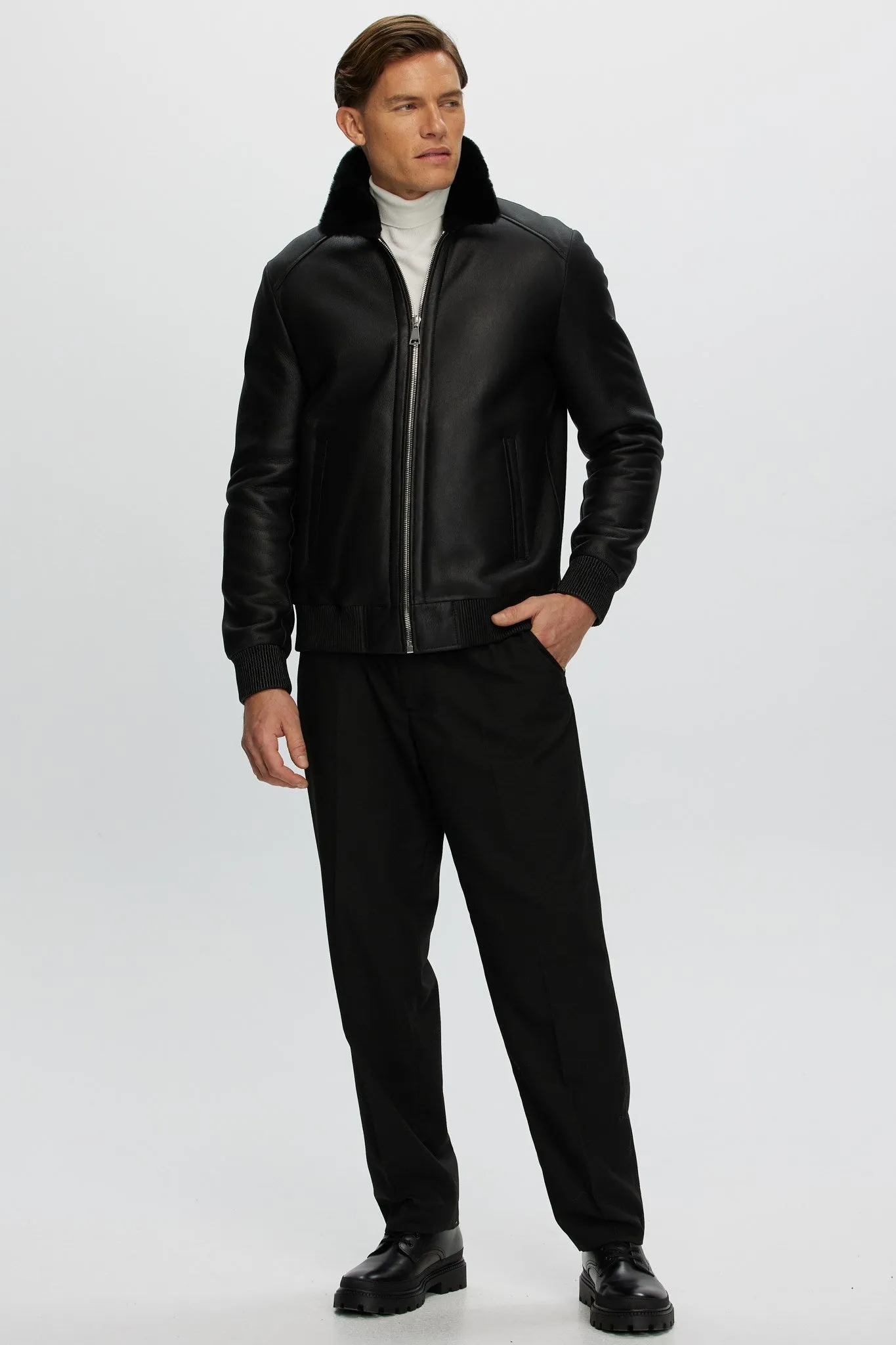 Men's Merino Shearling Lamb Jacket