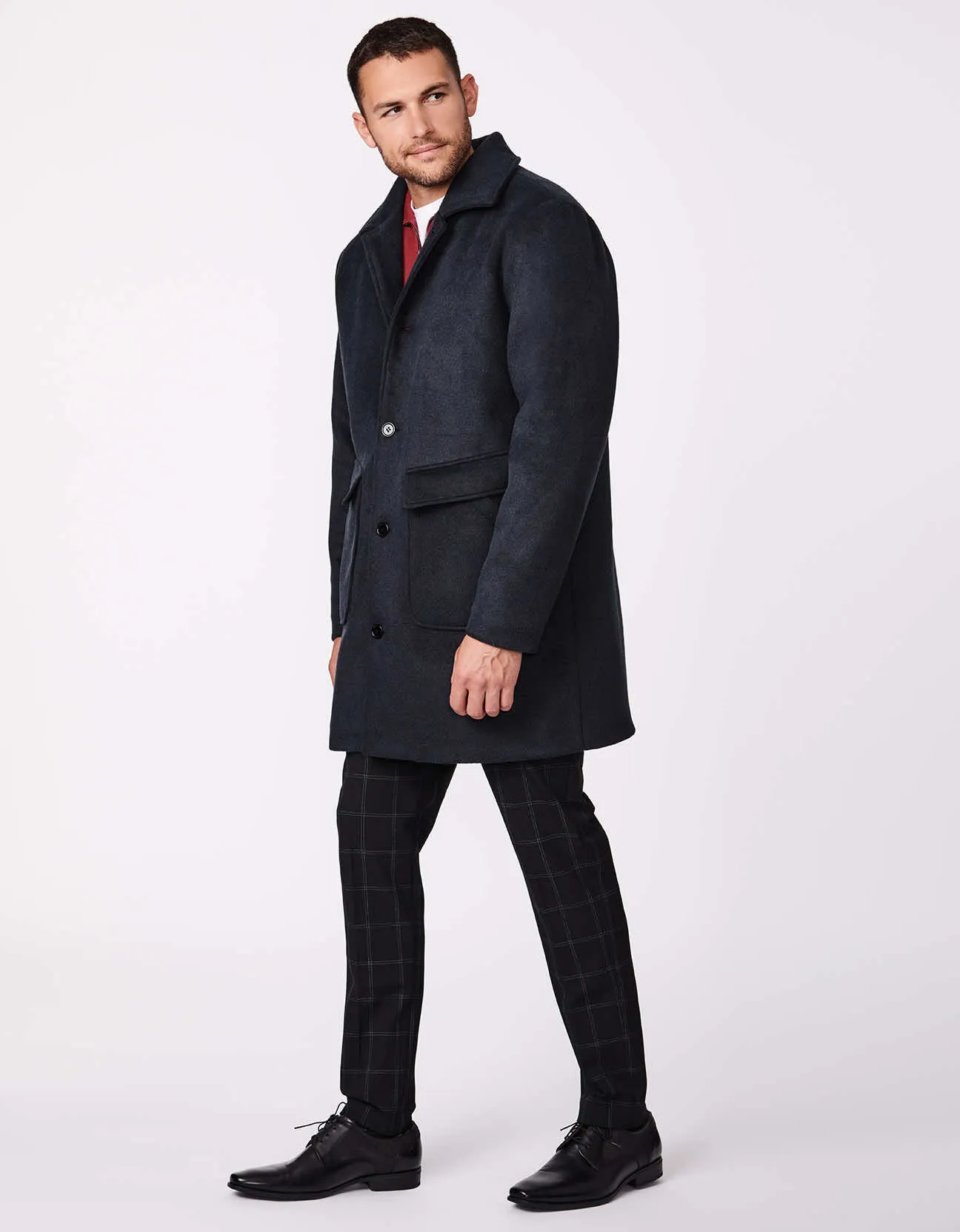 Men's Work-to-Weekend Wool Coat