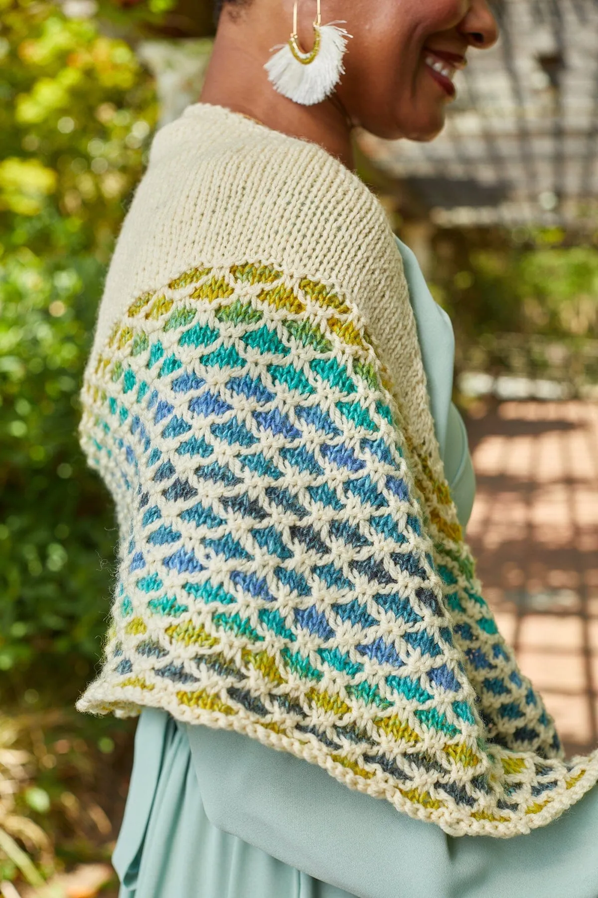 Mermaid Shawl DK