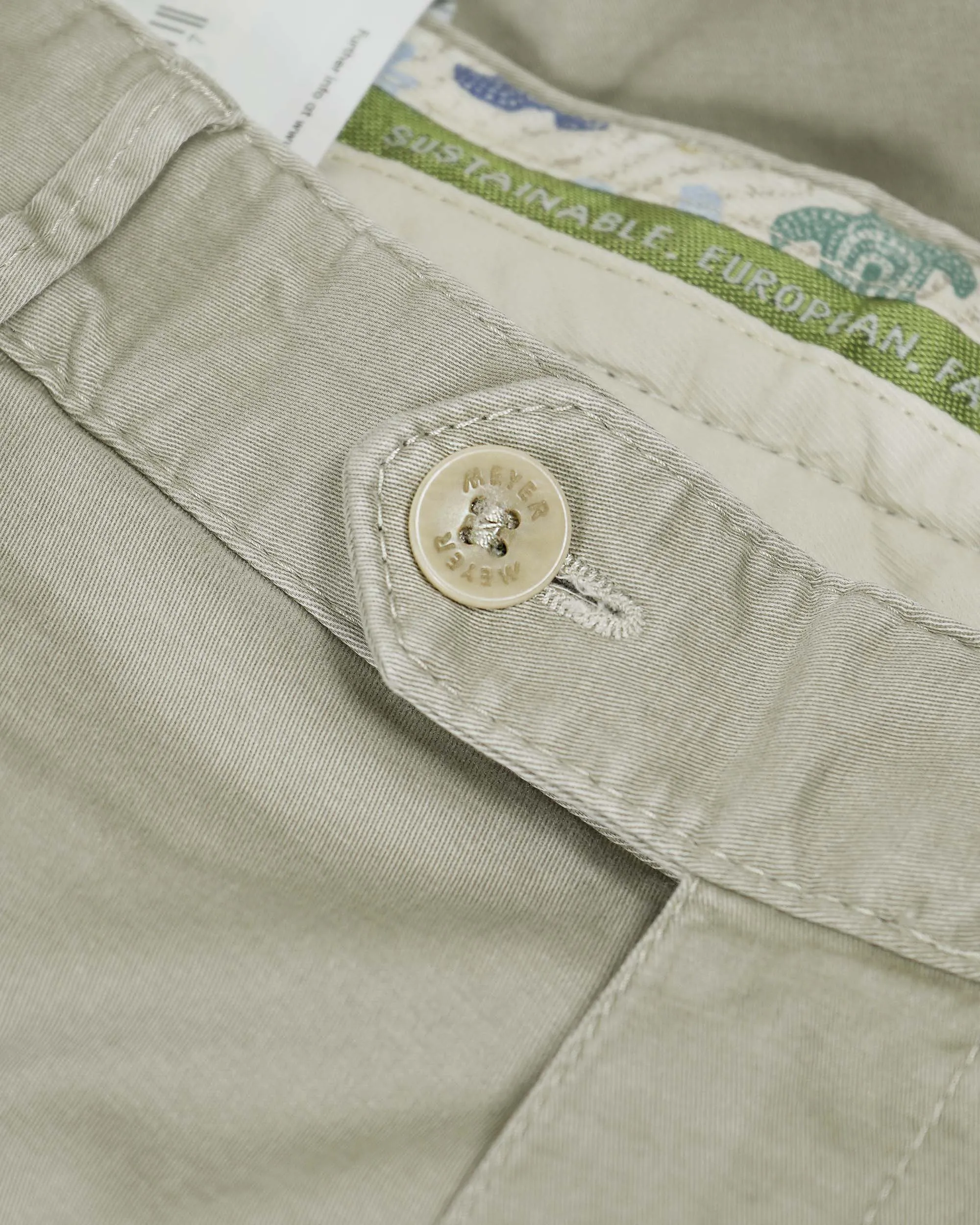 Meyer Oslo Trouser - Beige (Organic)