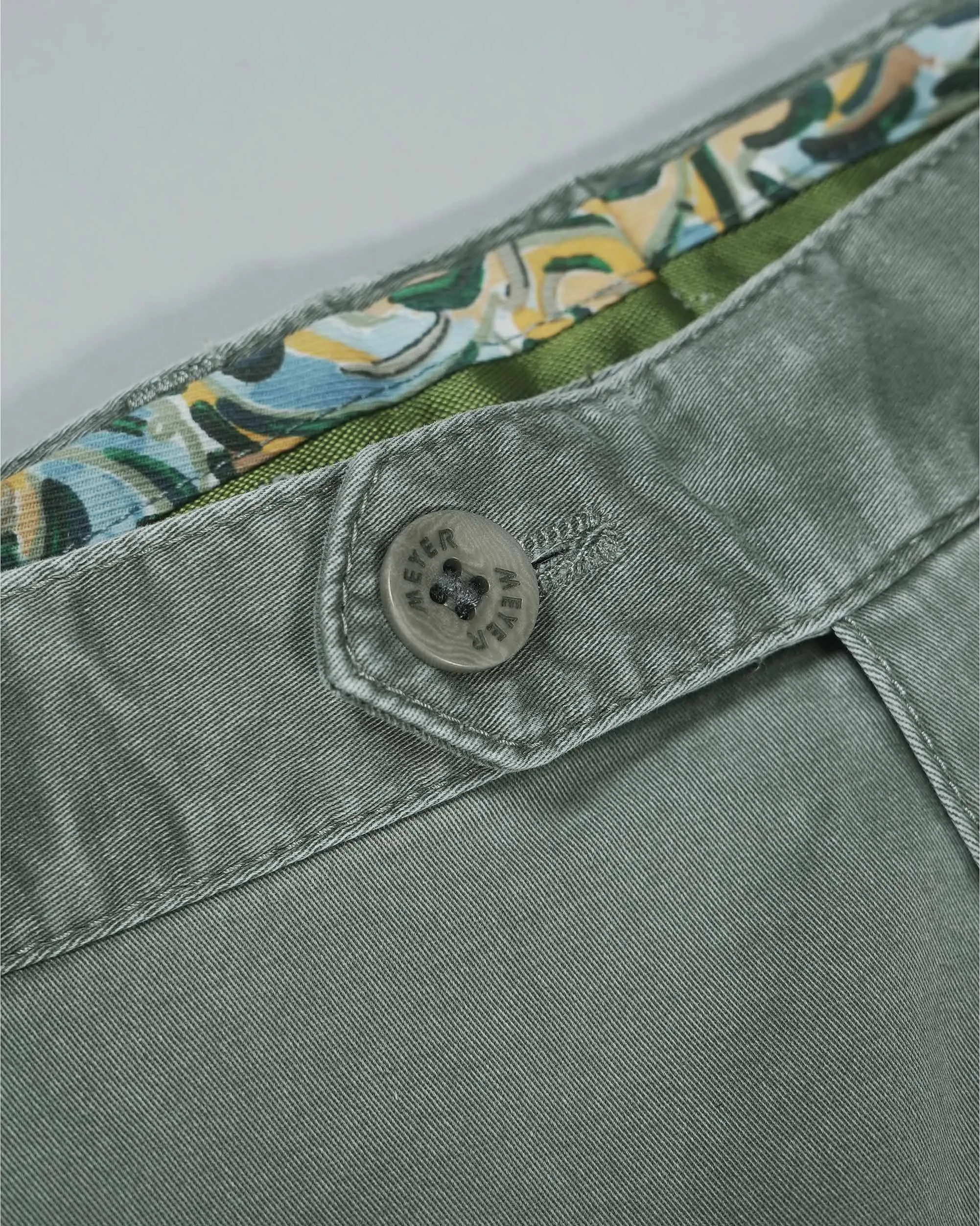 Meyer 'Oslo' Trousers -Green