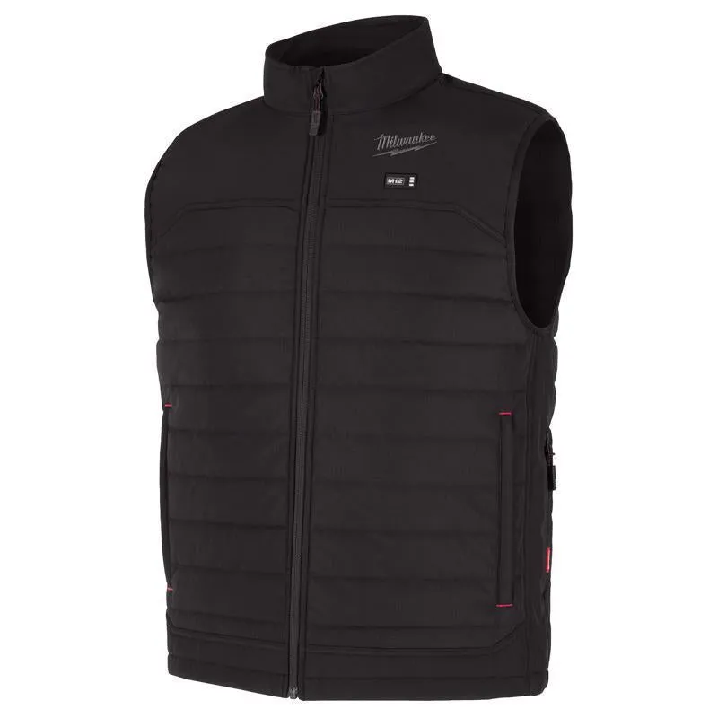 milwaukee Tool M Unisex Heated Vest (Vest Only) Black