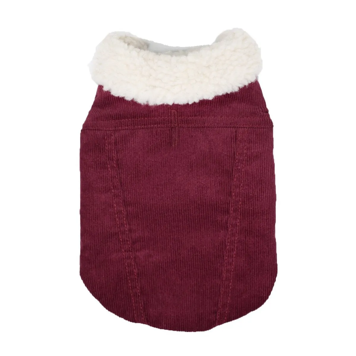 Modern Classic Dog Coat Merlot