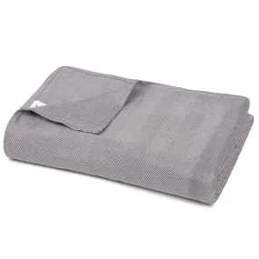 Mush 100% Bamboo Summer AC Blankets | Ultra-Soft, Light Weight, Breathable & Thermoregulating Dohar 5 X 7.5 Ft (Light Grey, Single/Large)