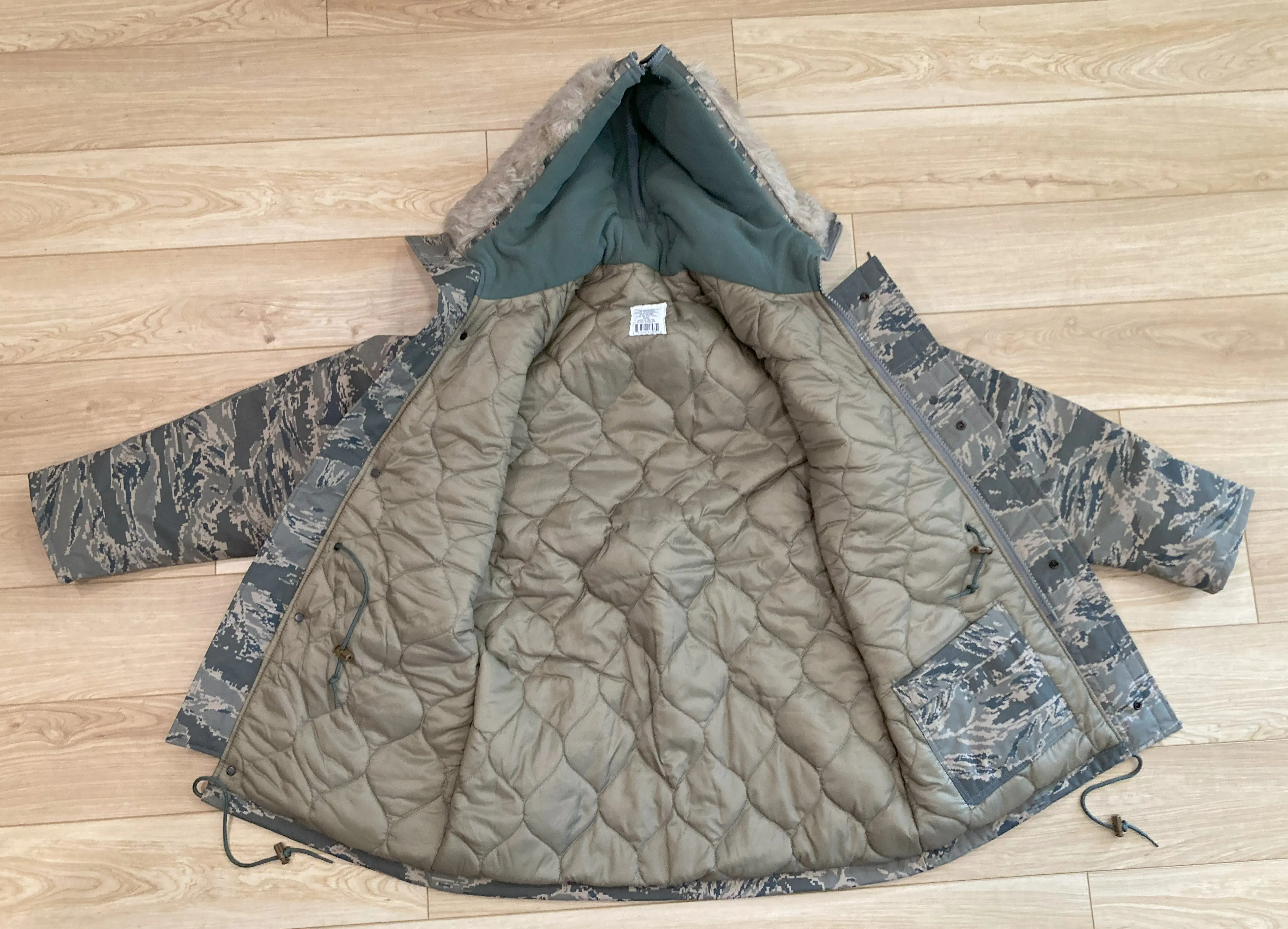 N-3B Parka ABU and Woodland Camouflage