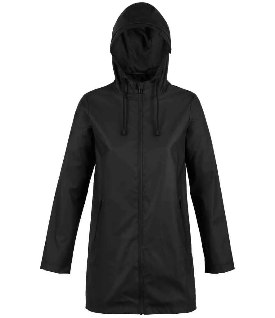 NEOBLU Ladies Antoine Wax Parka Jacket | Deep Black