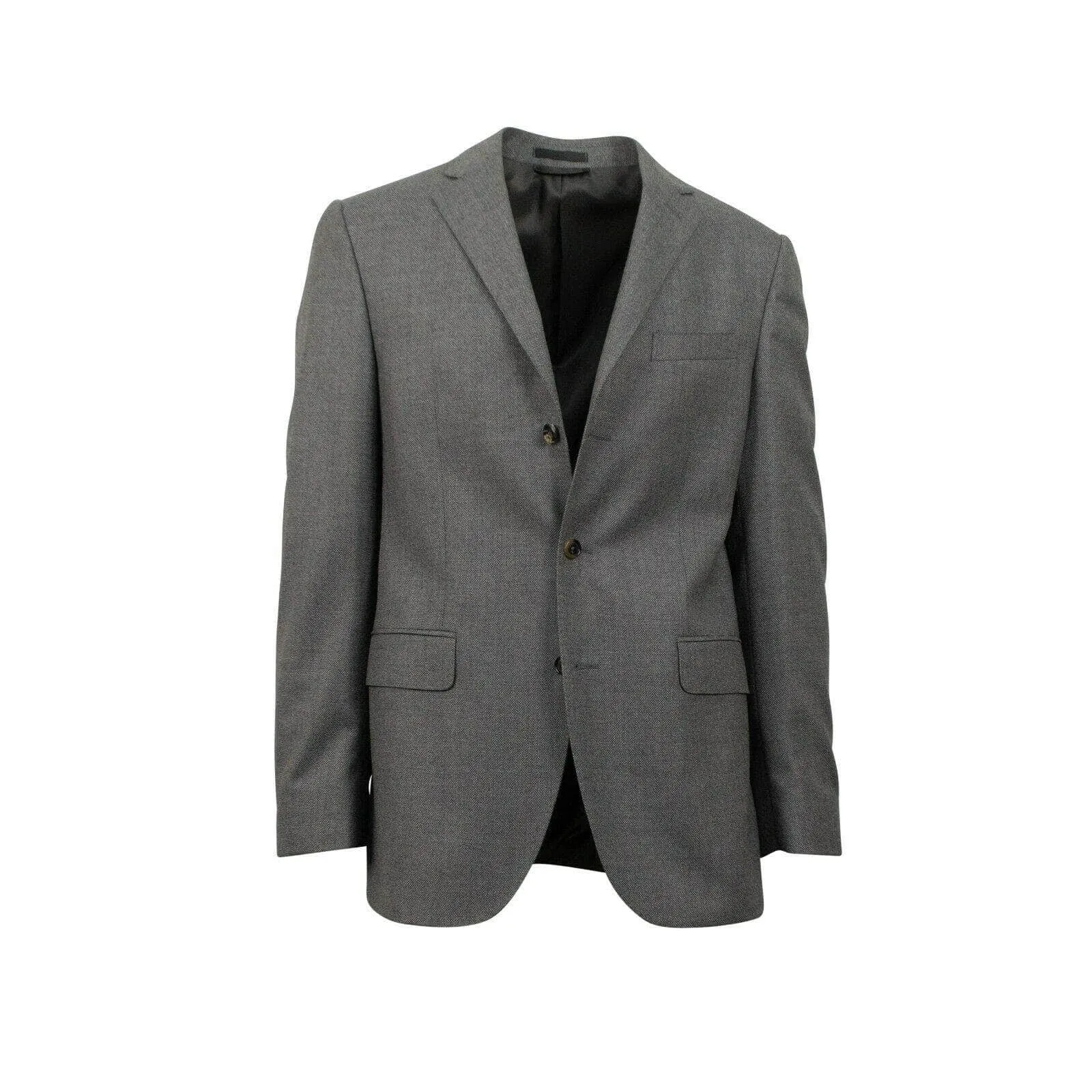 NWT CARUSO Gray 3 Roll 2 Button Classic Fit Wool Sport Coat Size 52/42 L Drop 6