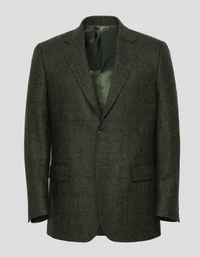 OLIVE MULTI PANE SPORT COAT - MTO