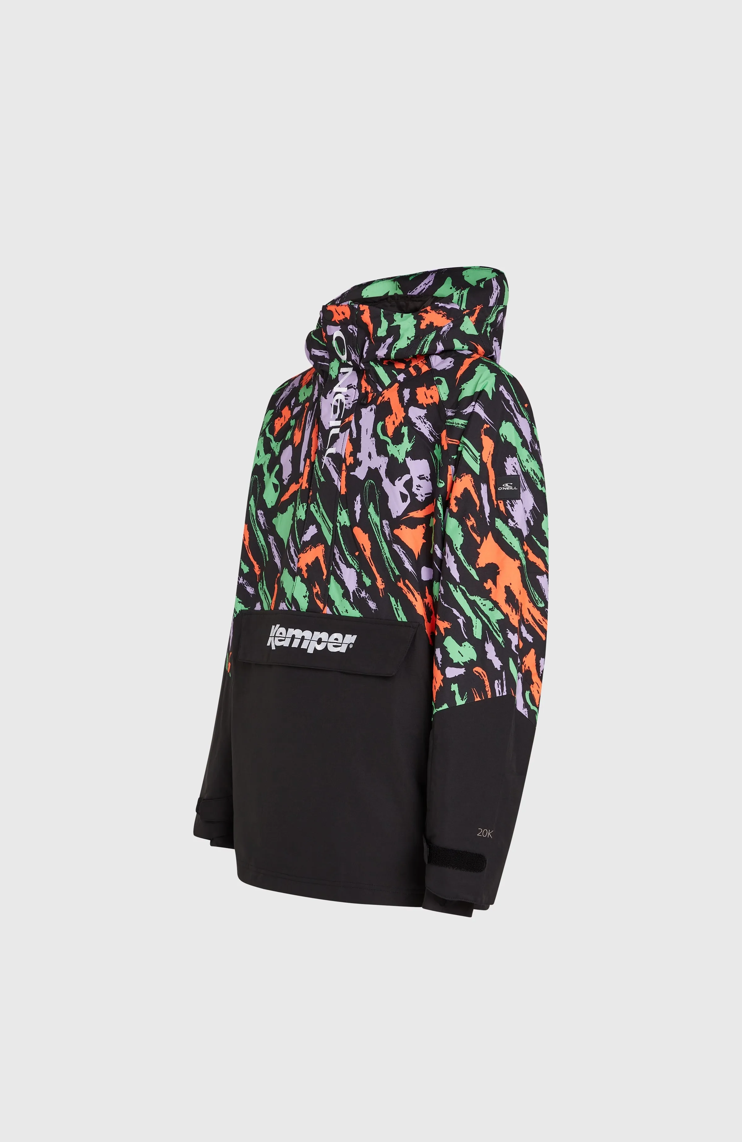 O'Riginals Anorak Snow Jacket | Black Kemper Print