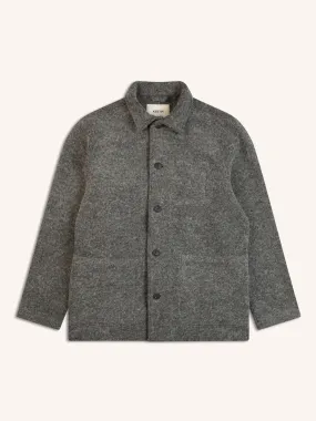 Ormiston Jacket In Grey Wool Blend