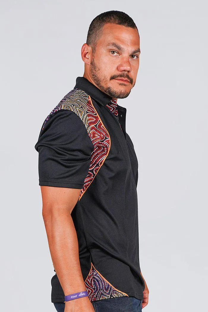 Our Many Tribes UPF50  Bamboo Unisex Polo Shirt