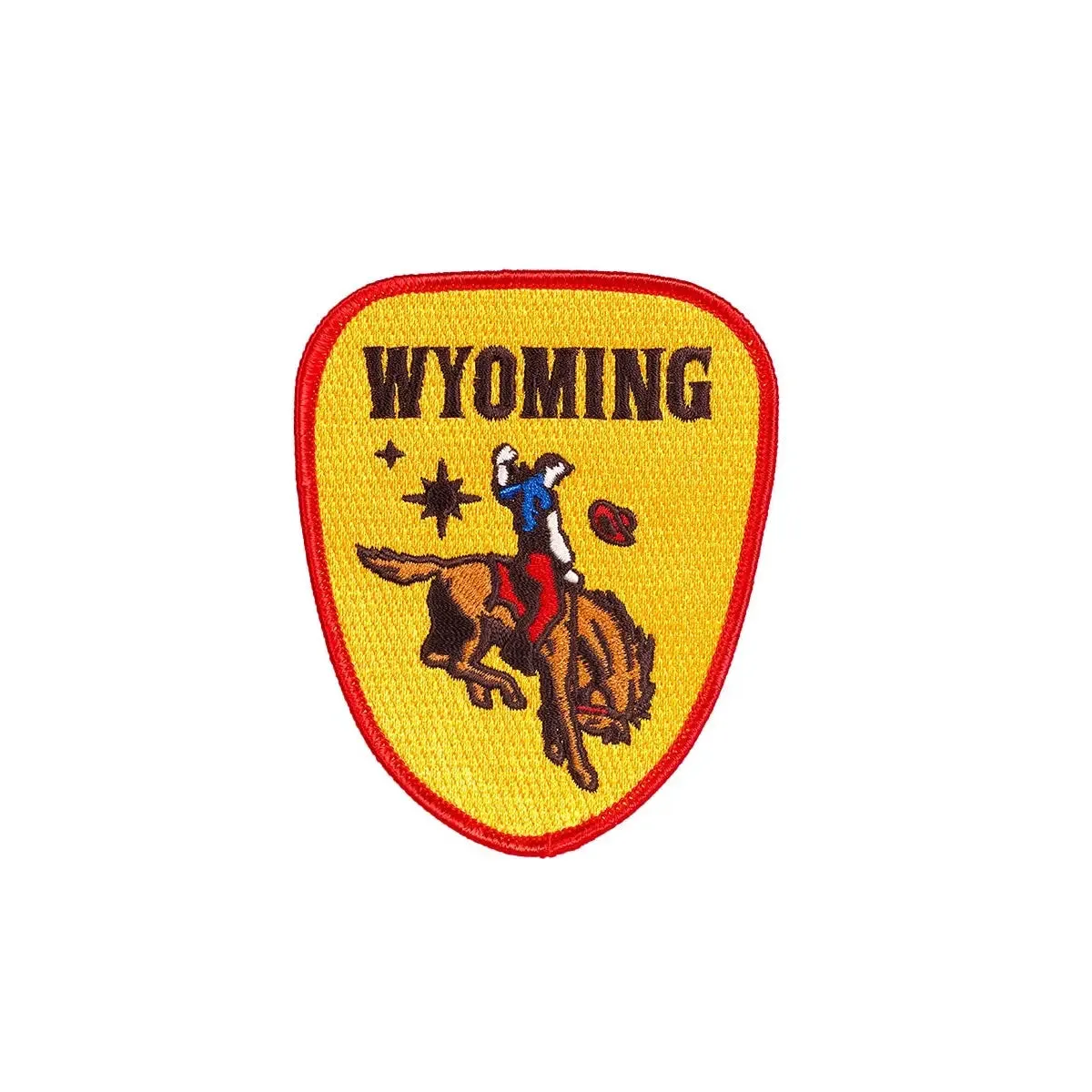 Oxford Pennant Wyoming Cowboy Patch