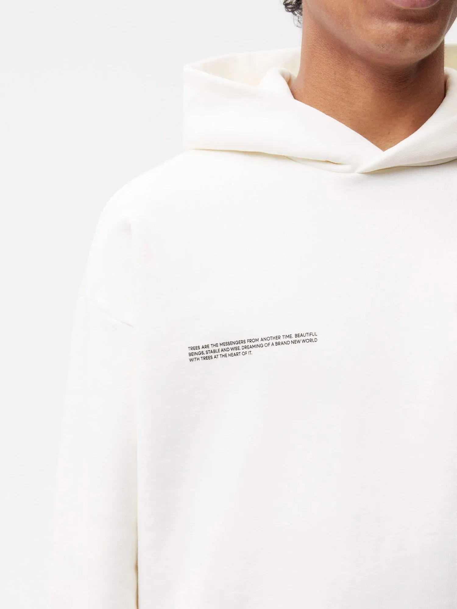 PANGAIA x Kenny Scharf Signature Hoodie—off-white