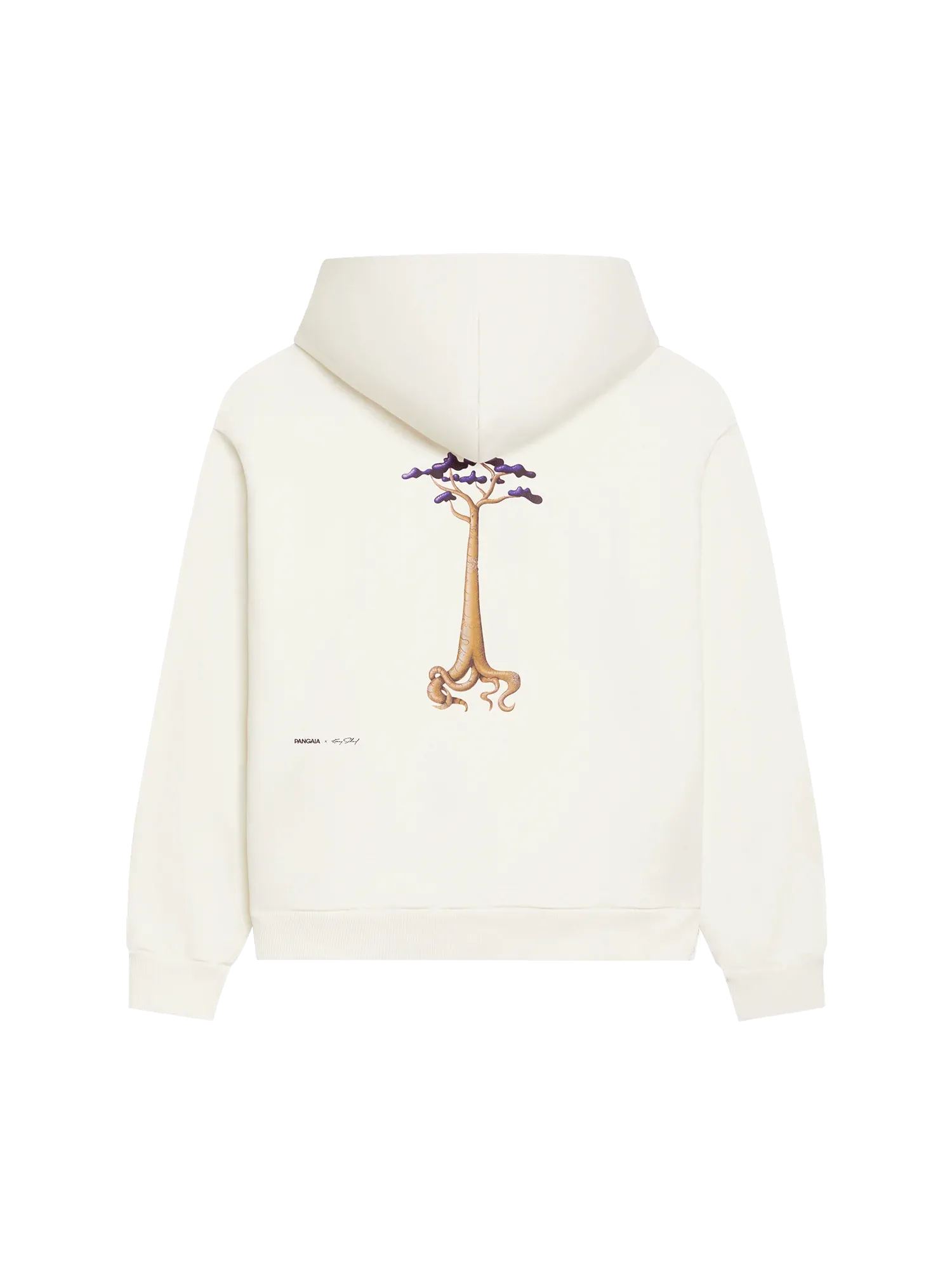 PANGAIA x Kenny Scharf Signature Hoodie—off-white