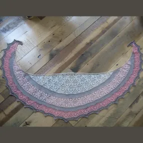 Pattern Peek-A-Boo Lace Shawl