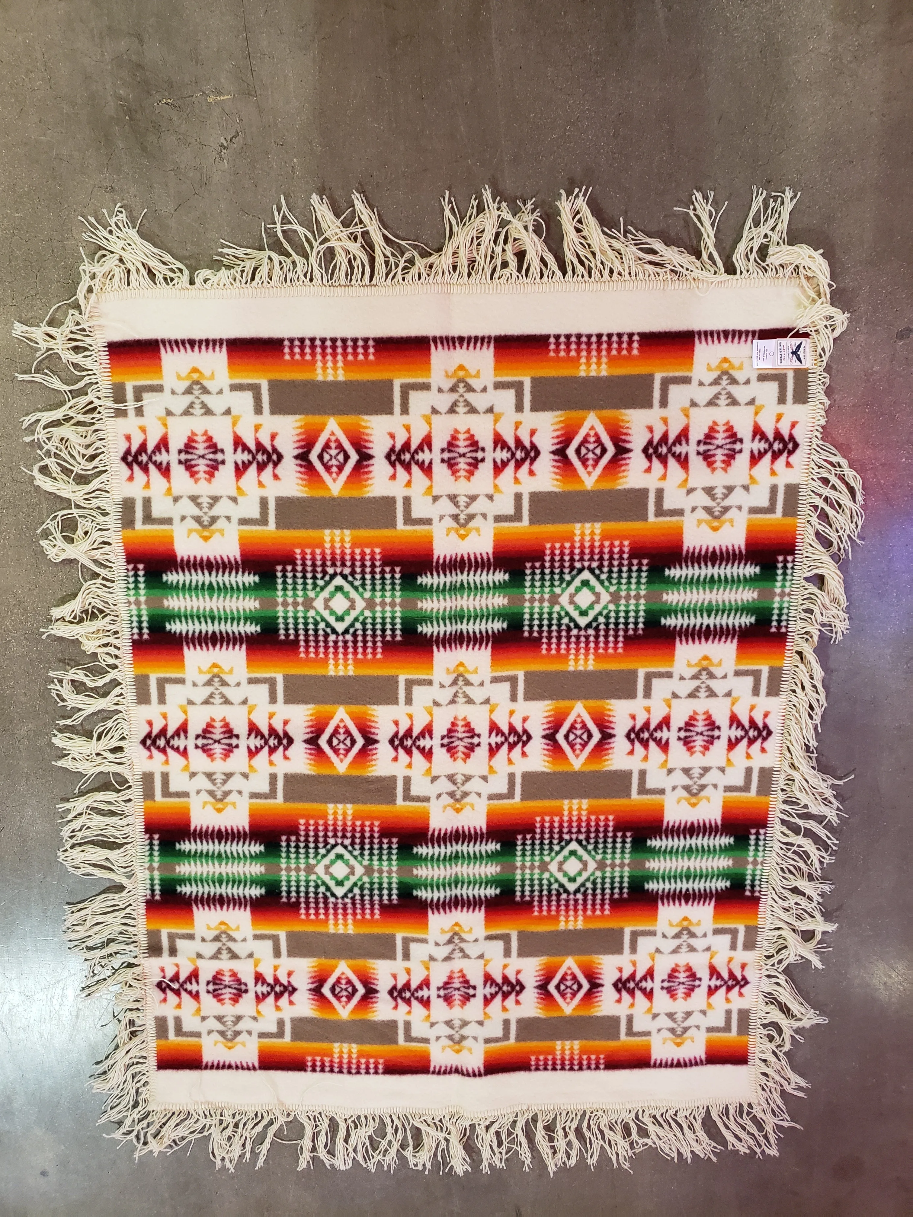 Pendleton Chief Joseph Crib Fringed Shawl