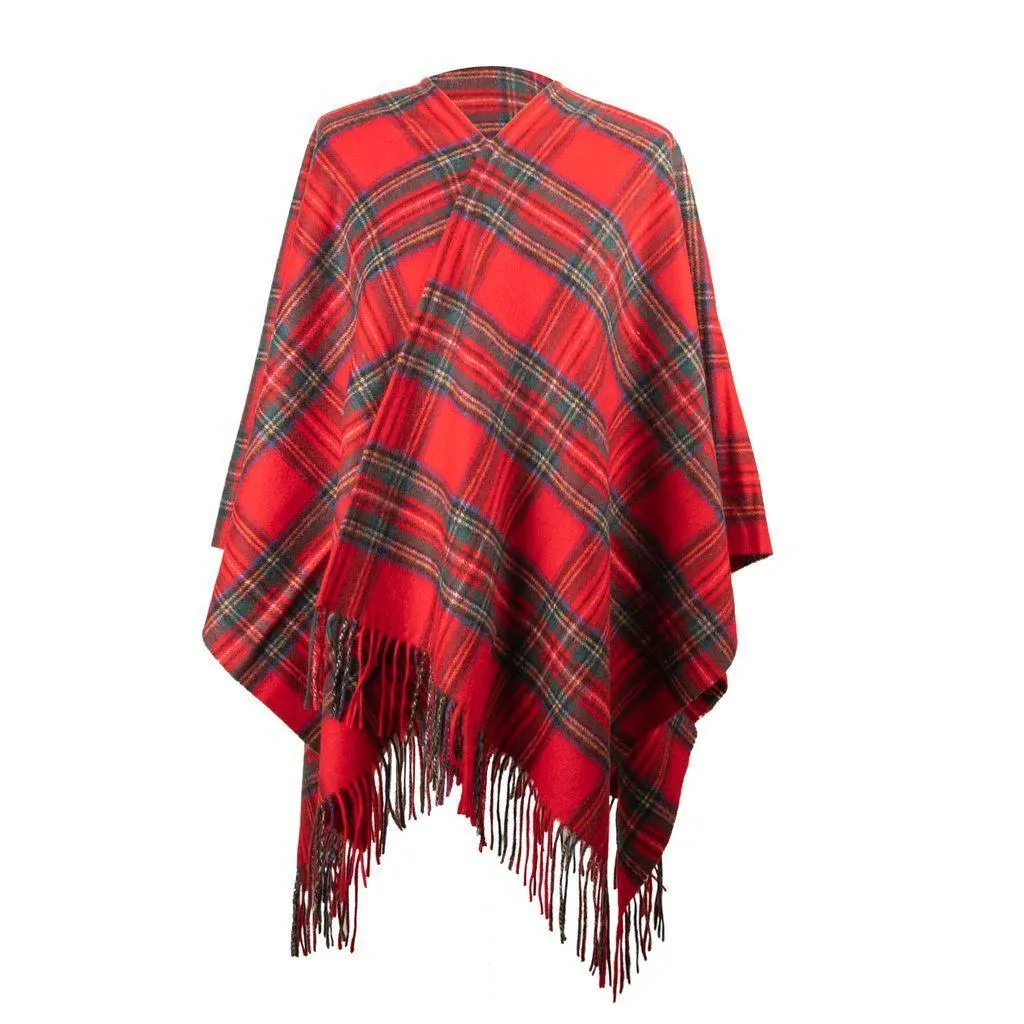 Pure Wool Tartan Serape