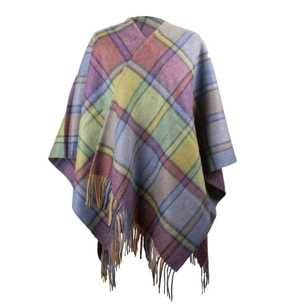 Pure Wool Tartan Serape