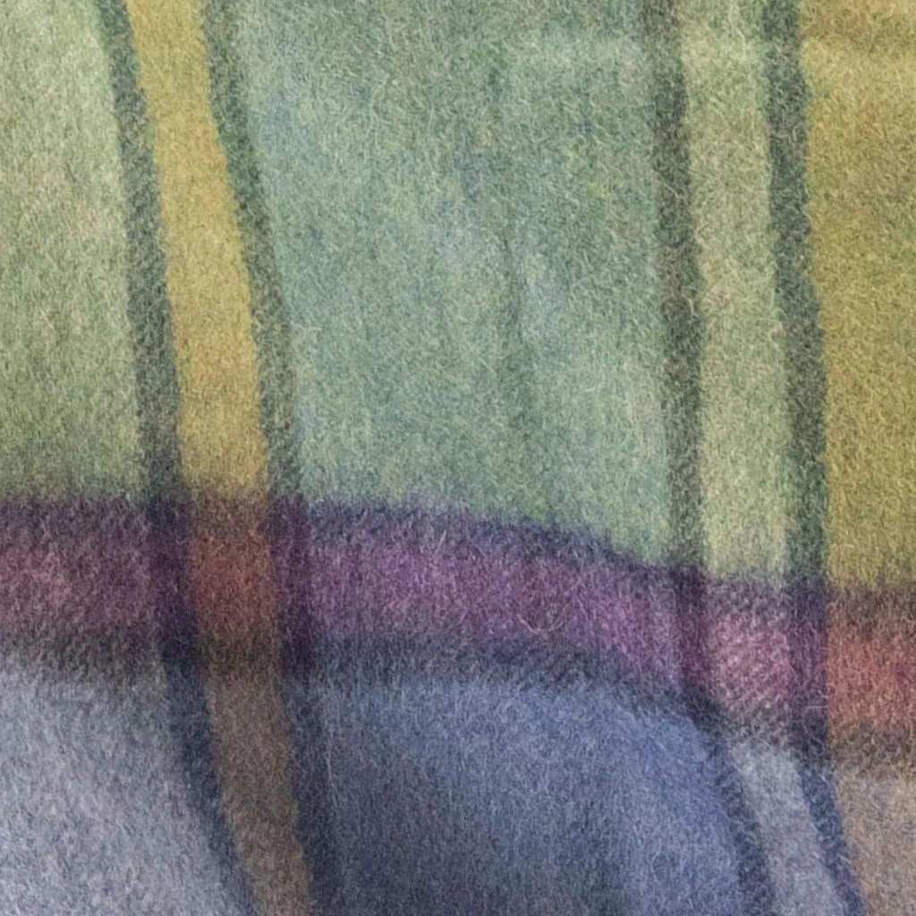 Pure Wool Tartan Serape