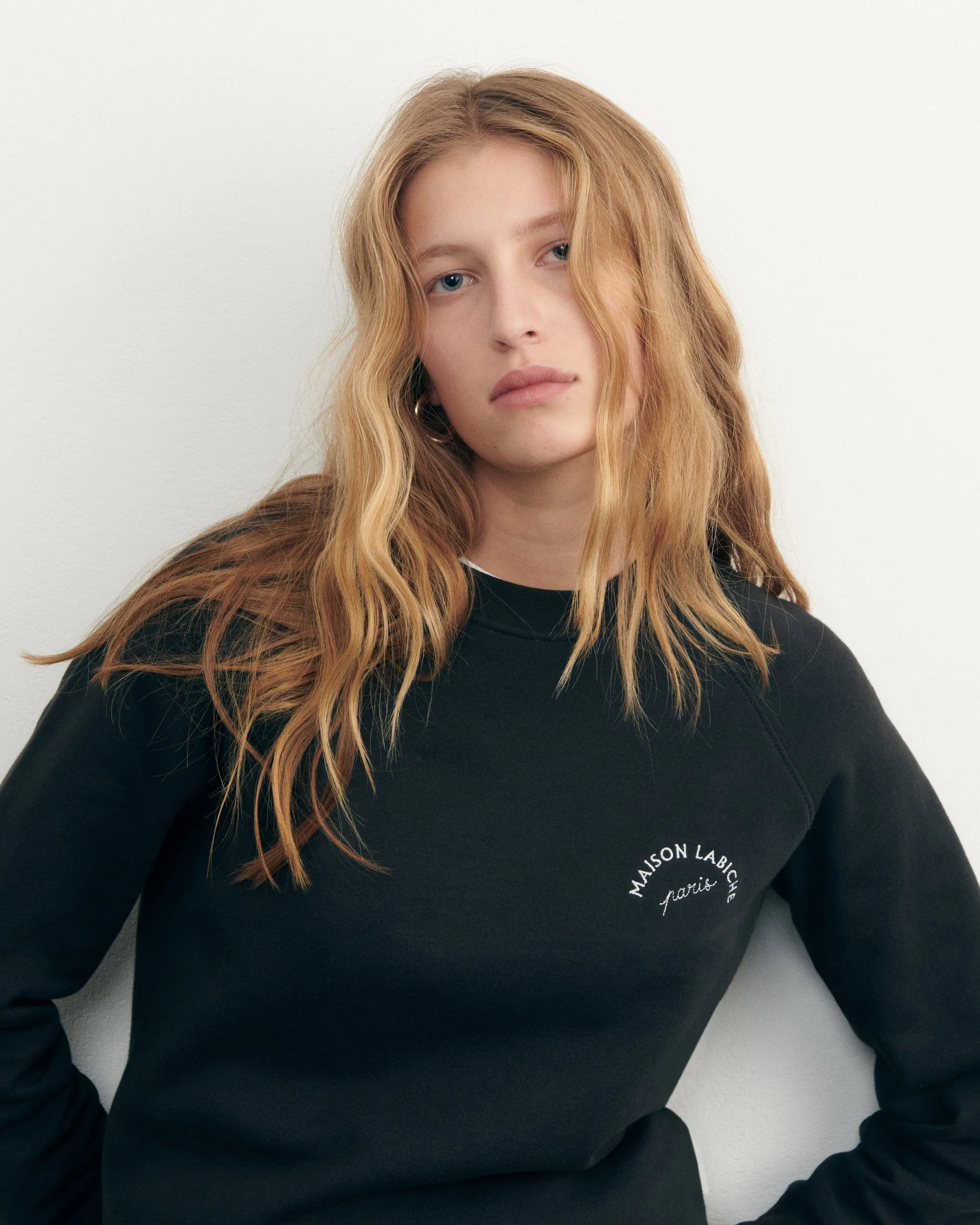 "Mini Manufacture" lavy sweatshirt