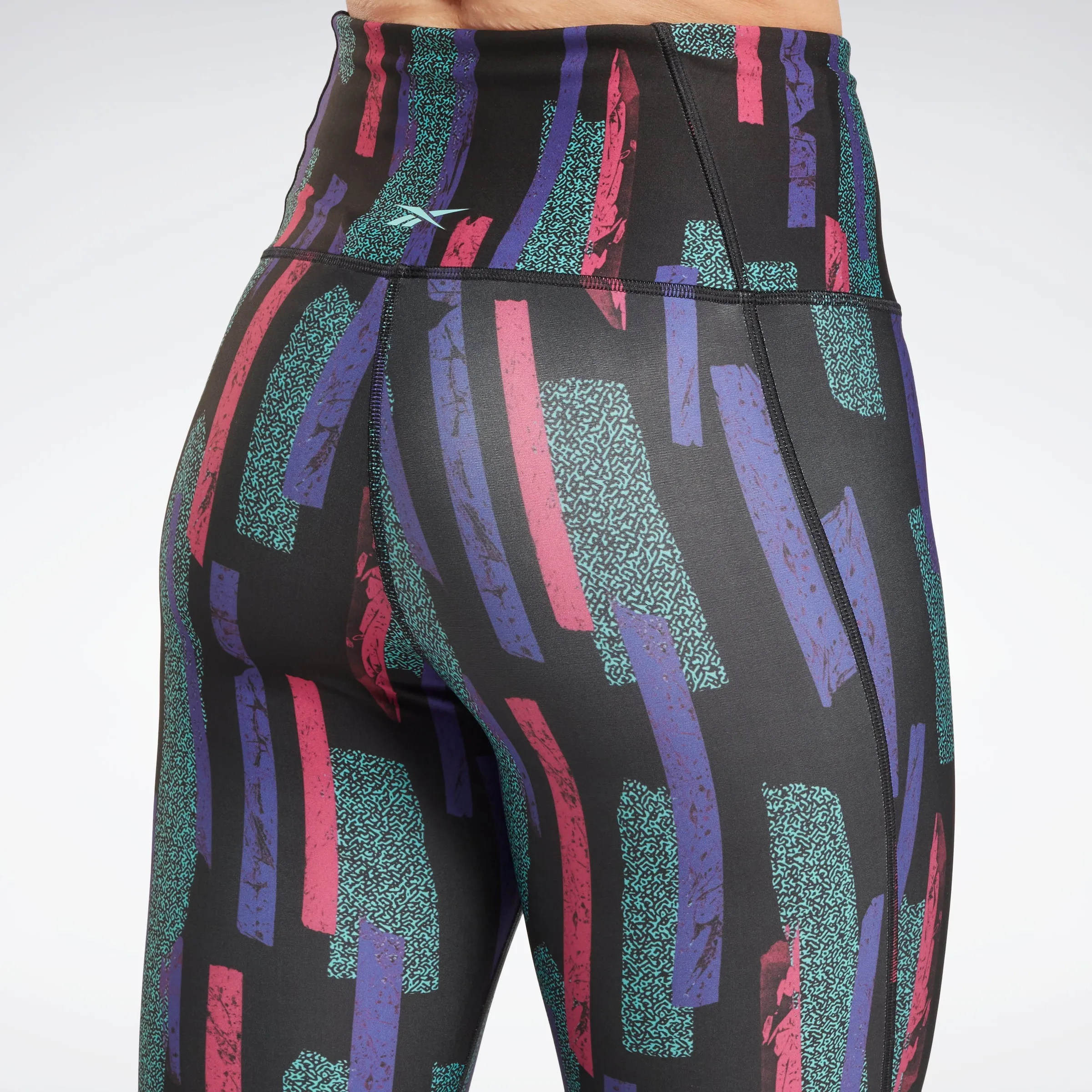 Reebok Apparel Women Myt Allover Print Leggings Seprpi