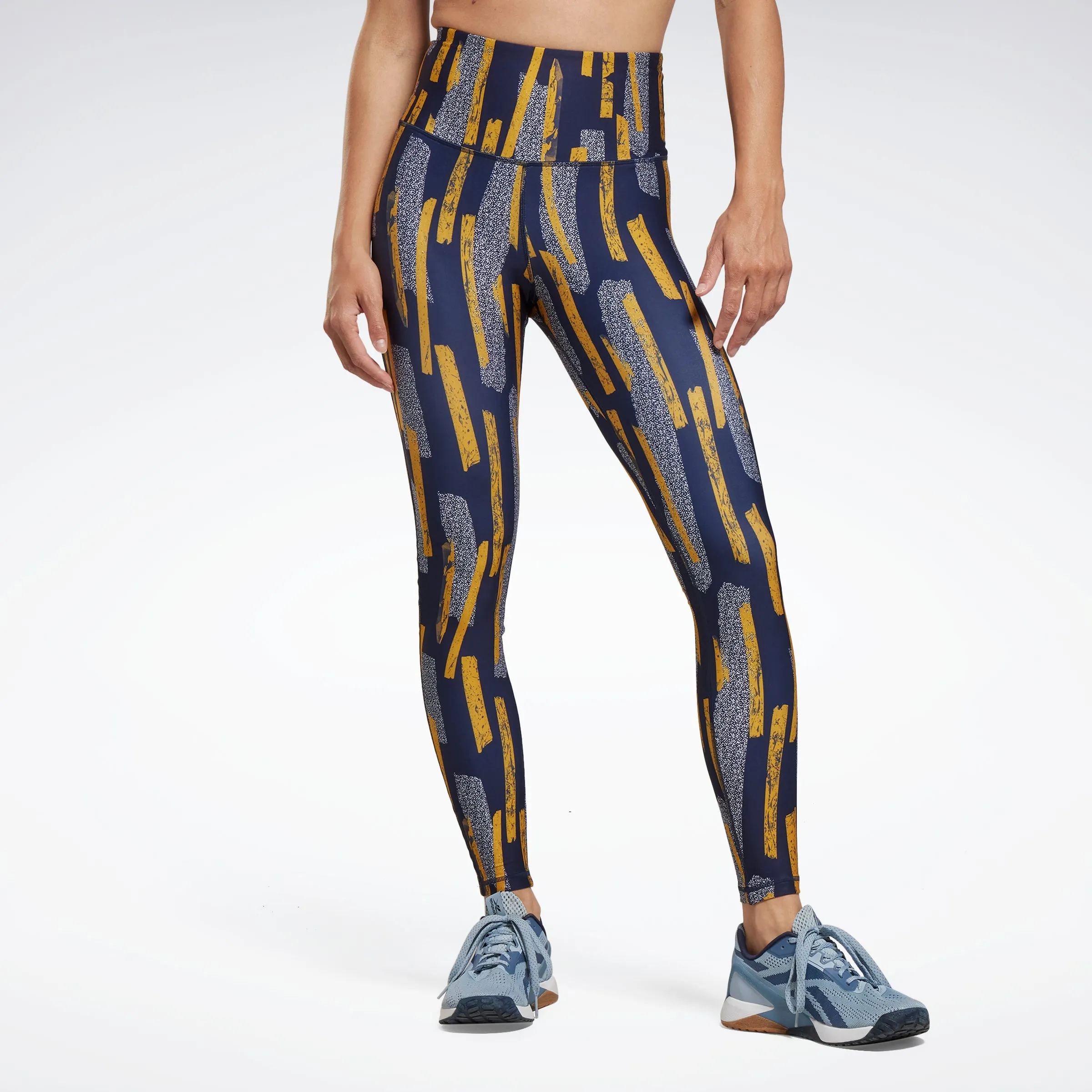 Reebok Apparel Women Myt Allover Print Leggings Vecnav