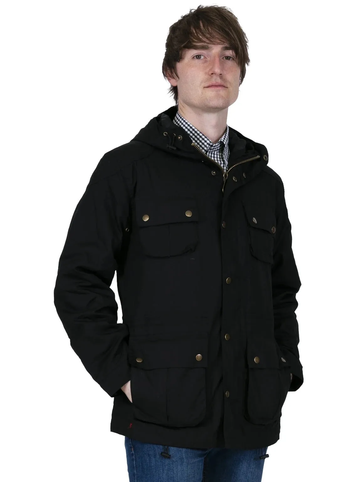 Relco Black Storm Parka