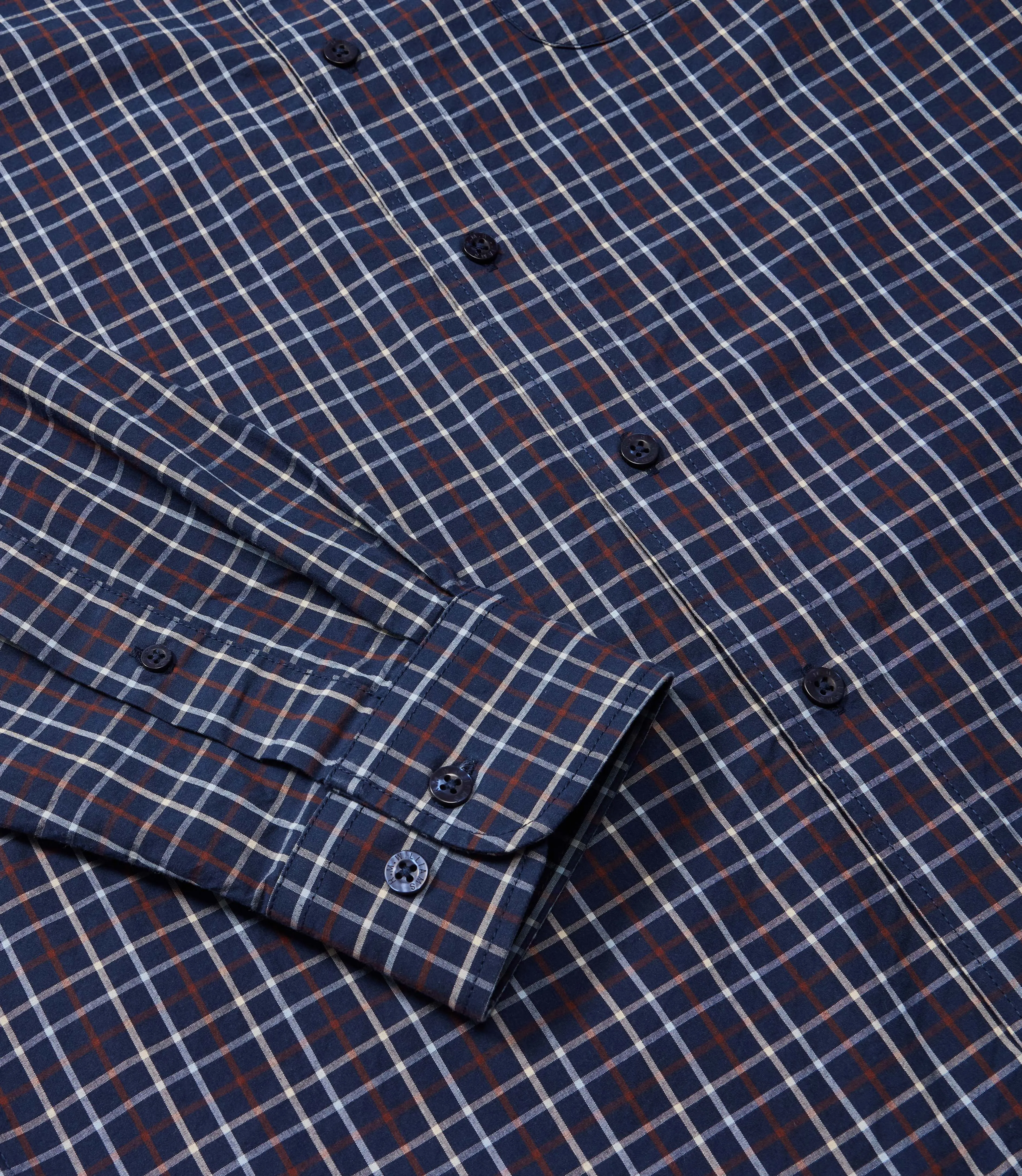 R.M.Williams - Classic Shirt - Check - Navy, Red & Cream